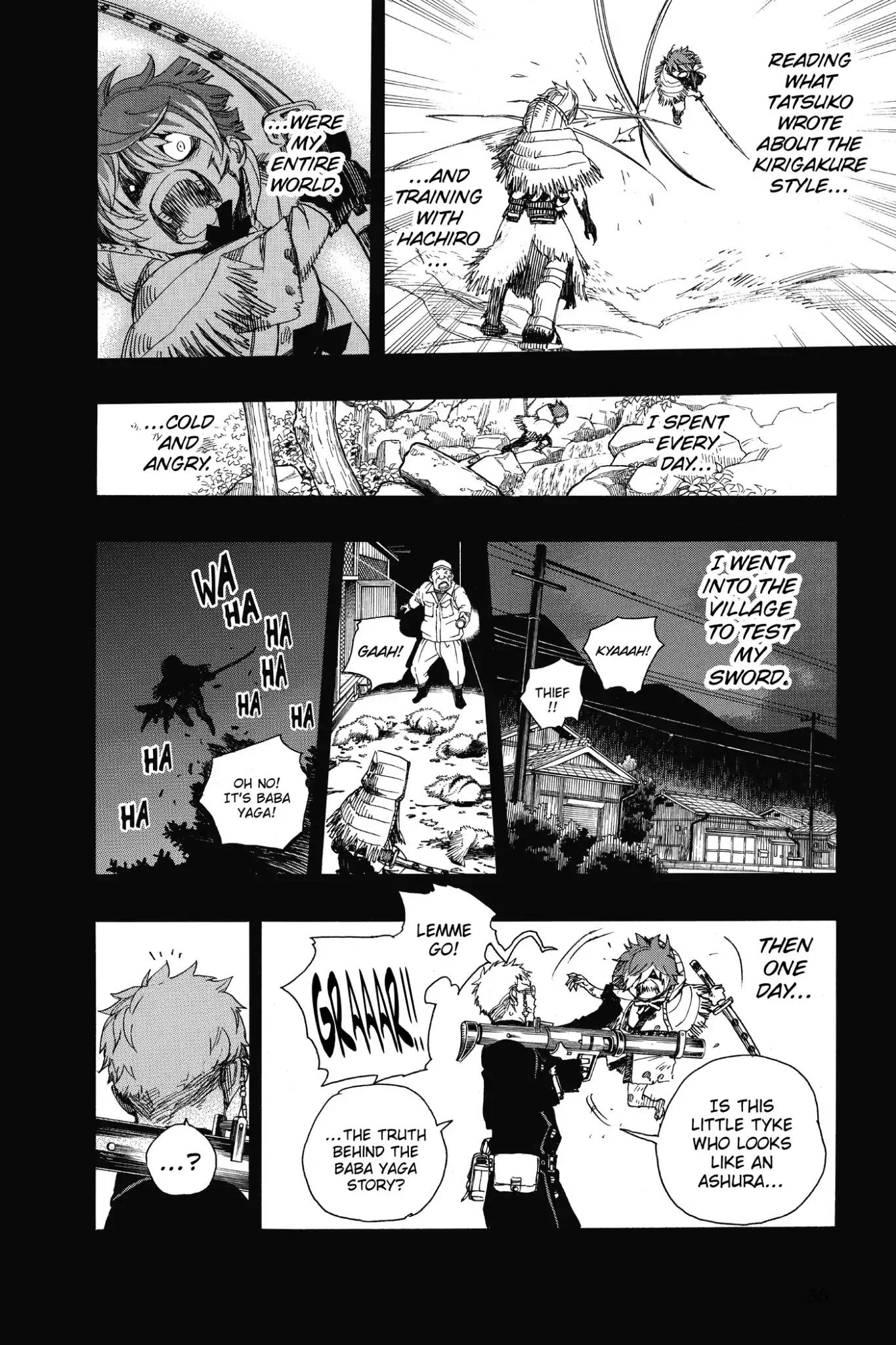 Ao no Exorcist Chapter 76 - Page 22