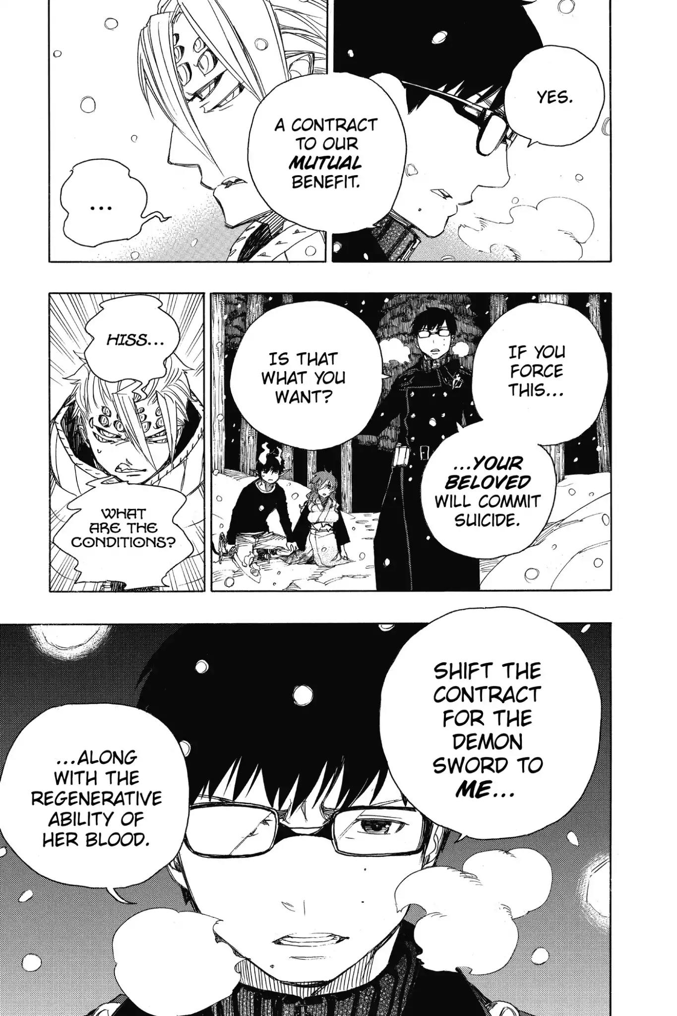 Ao no Exorcist Chapter 77 - Page 13