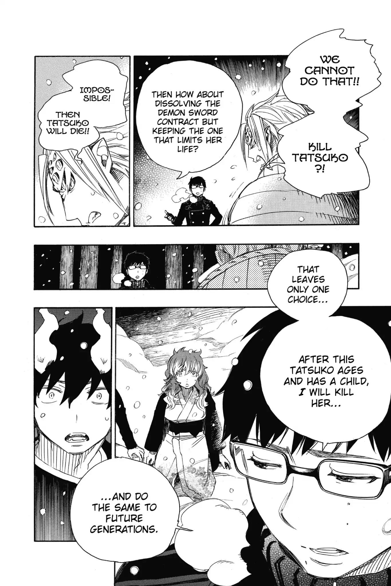 Ao no Exorcist Chapter 77 - Page 18