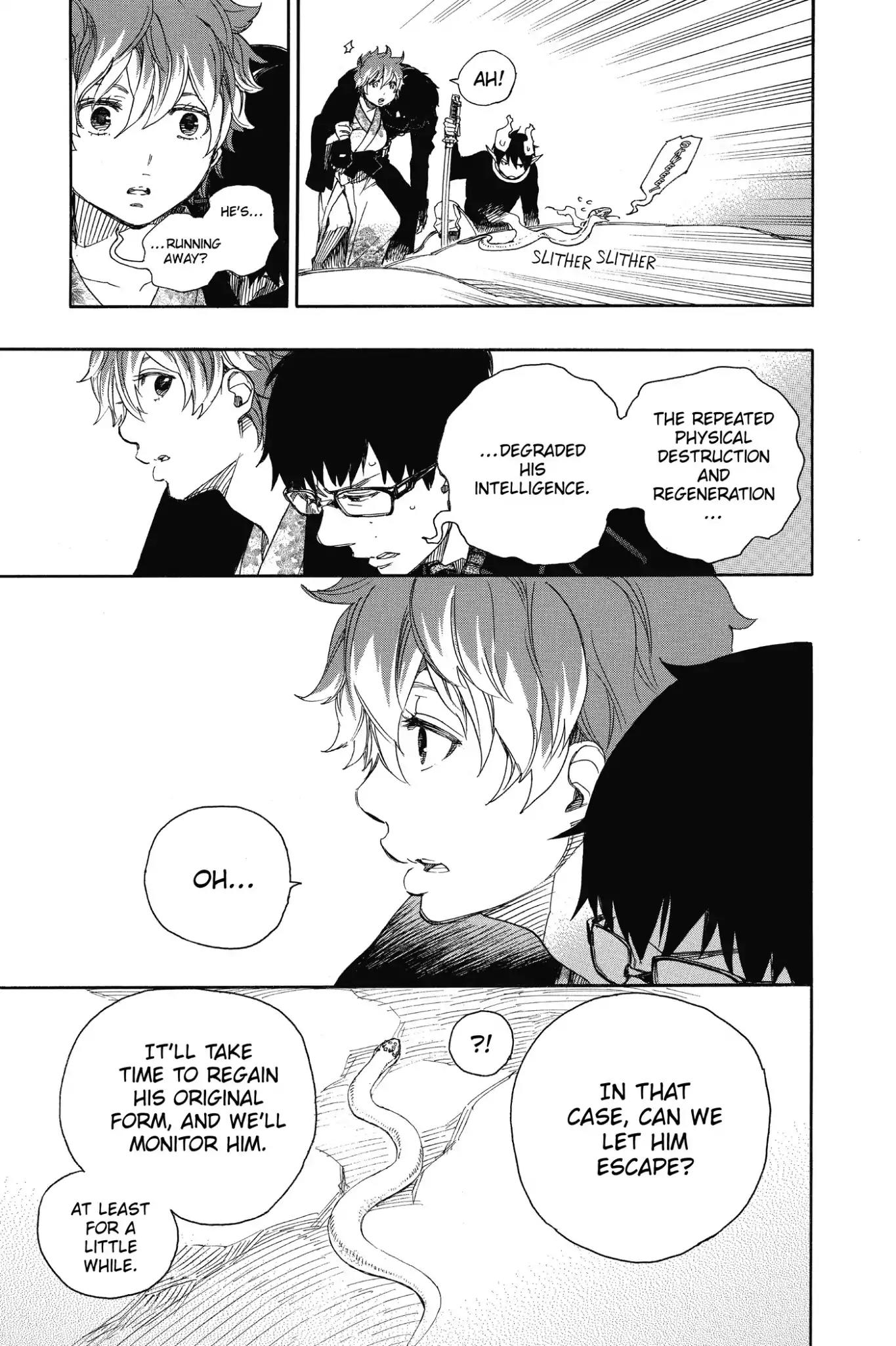 Ao no Exorcist Chapter 79 - Page 38