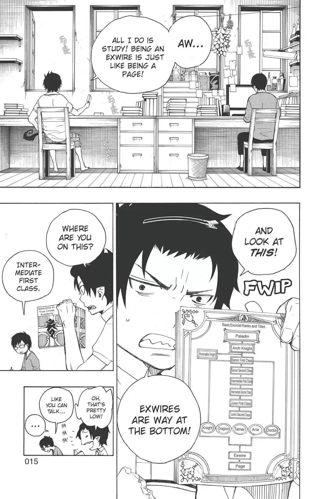 Ao no Exorcist Chapter 8 - Page 15