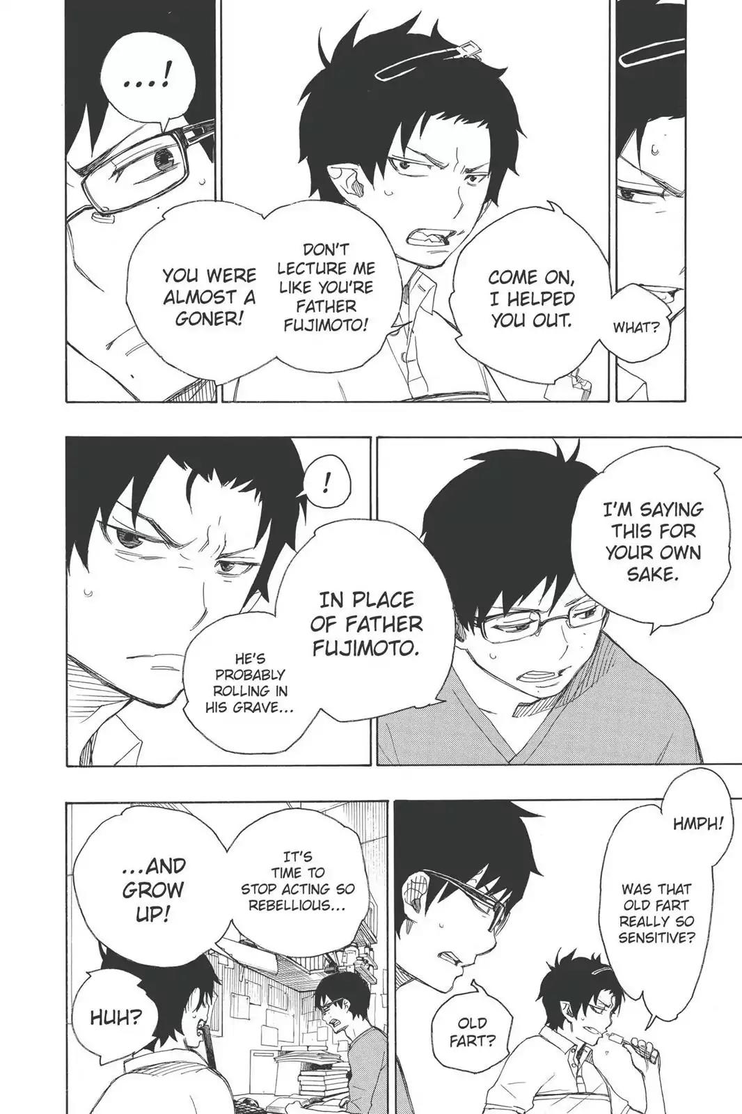 Ao no Exorcist Chapter 8 - Page 18