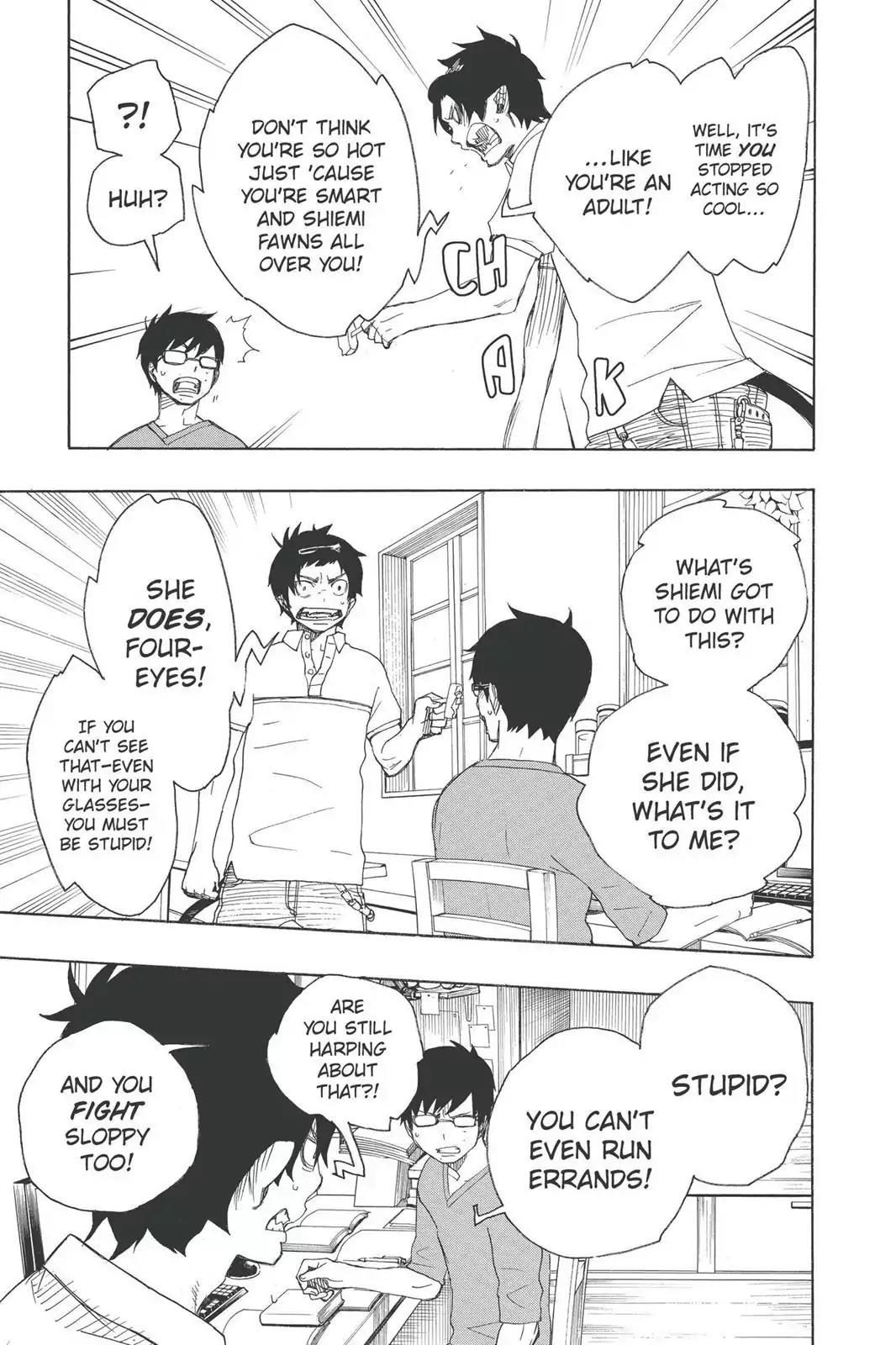 Ao no Exorcist Chapter 8 - Page 19
