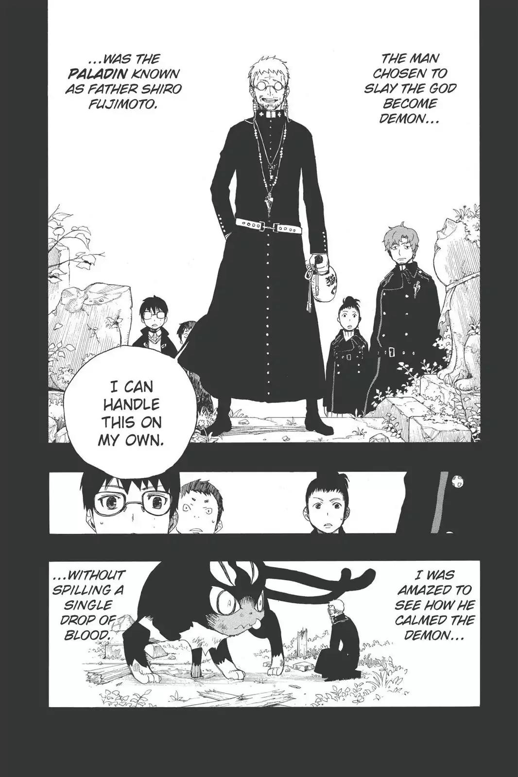 Ao no Exorcist Chapter 8 - Page 34