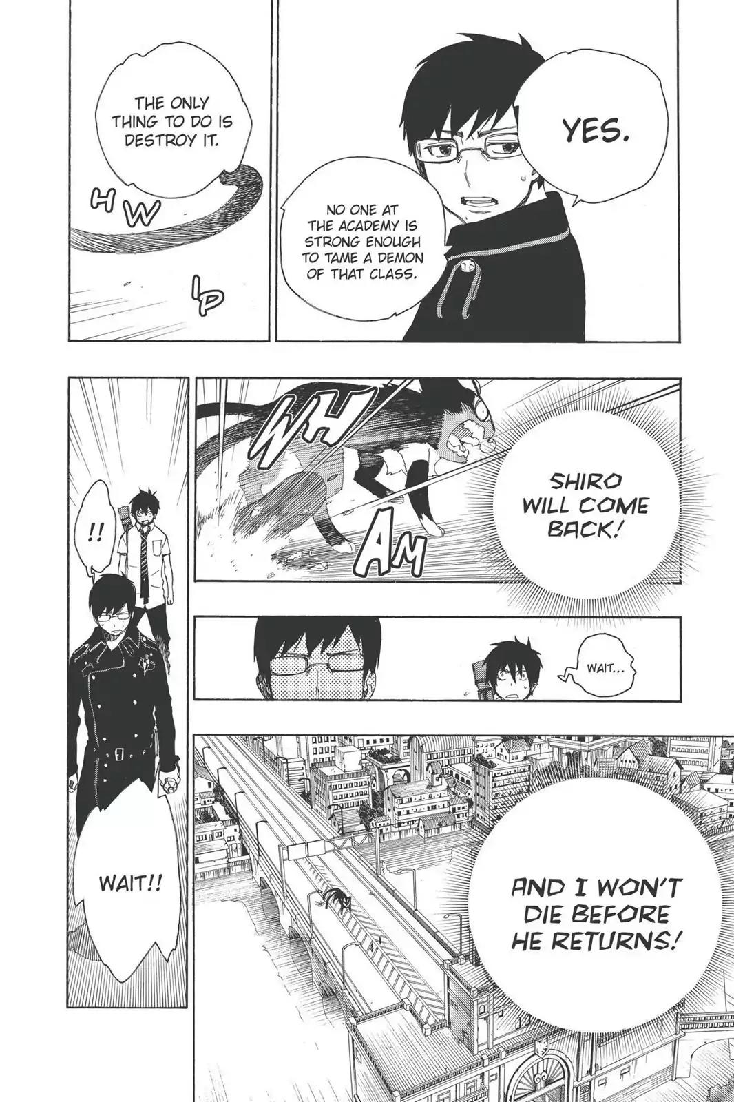Ao no Exorcist Chapter 8 - Page 38