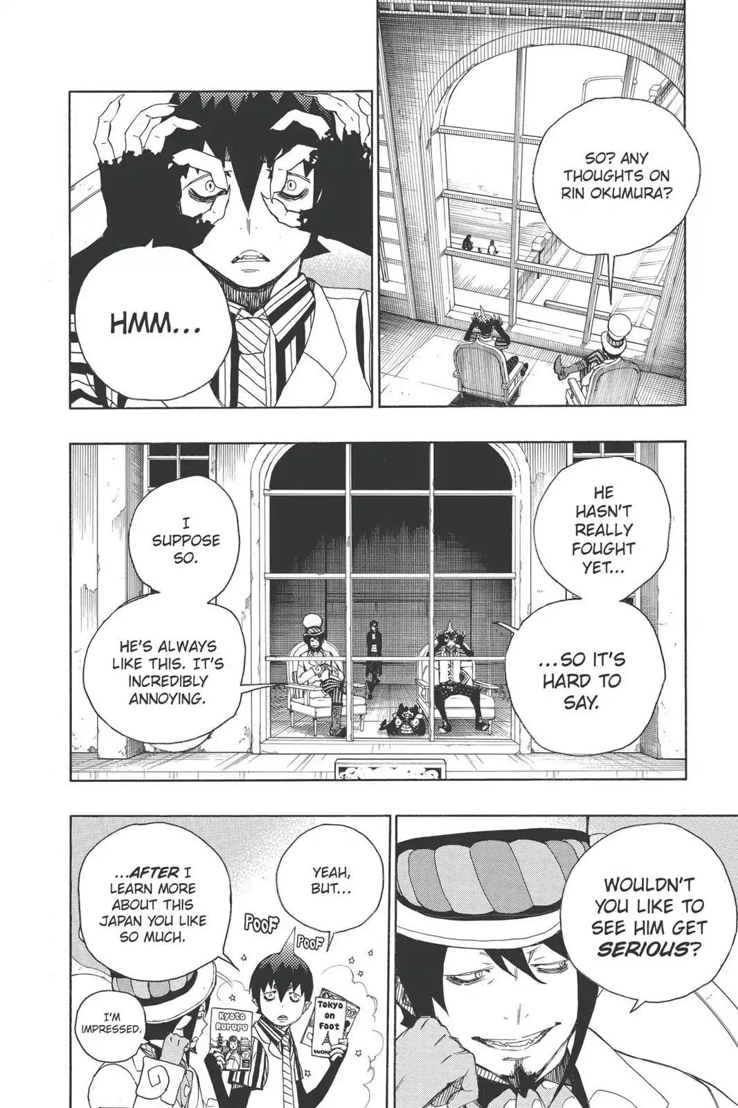 Ao no Exorcist Chapter 8 - Page 52