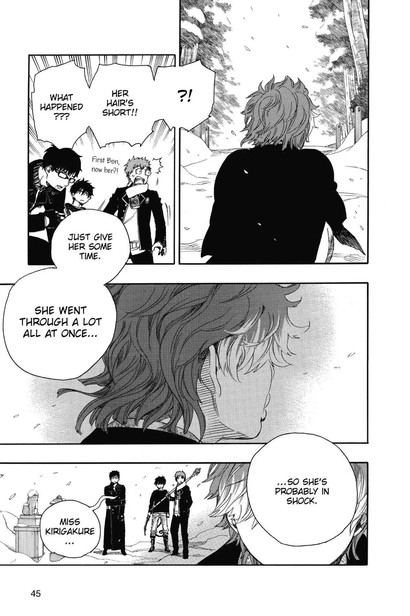 Ao no Exorcist Chapter 80 - Page 3