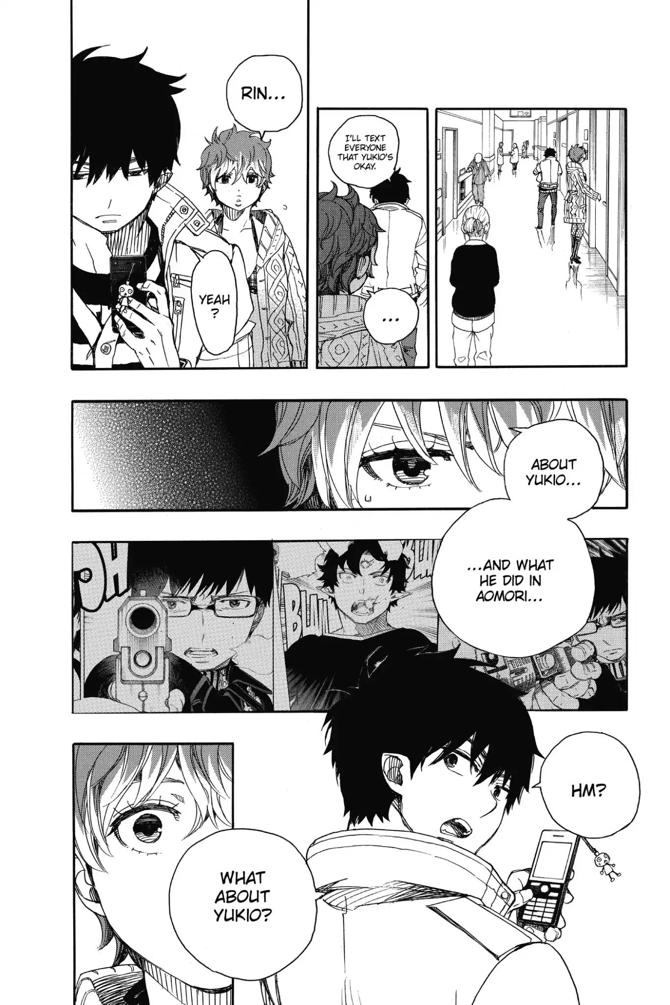 Ao no Exorcist Chapter 80 - Page 22