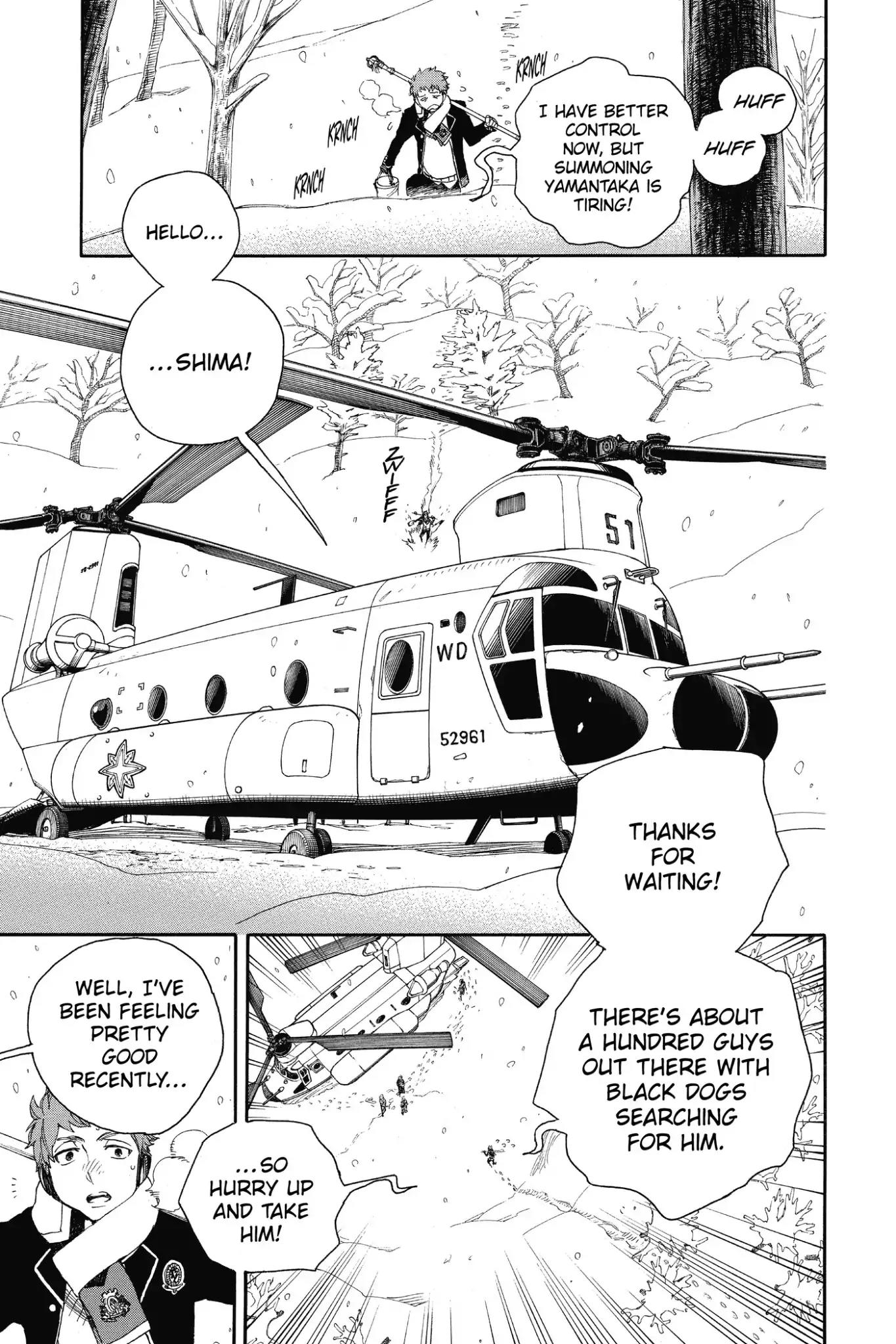Ao no Exorcist Chapter 80 - Page 25