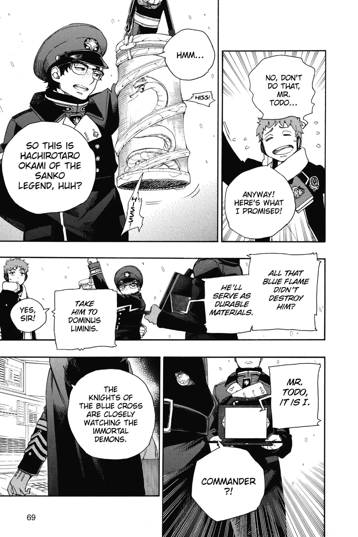 Ao no Exorcist Chapter 80 - Page 27