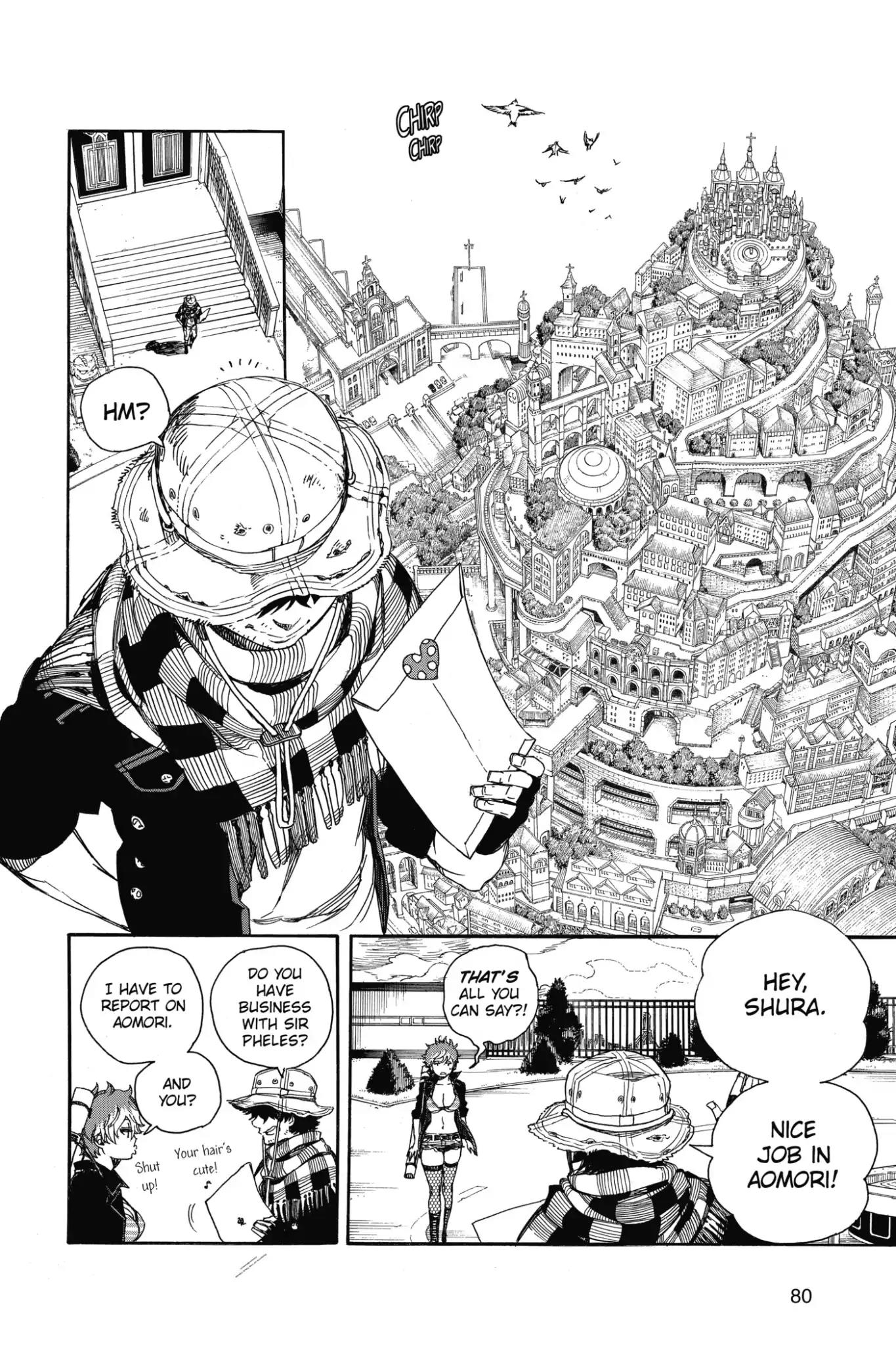 Ao no Exorcist Chapter 81 - Page 2