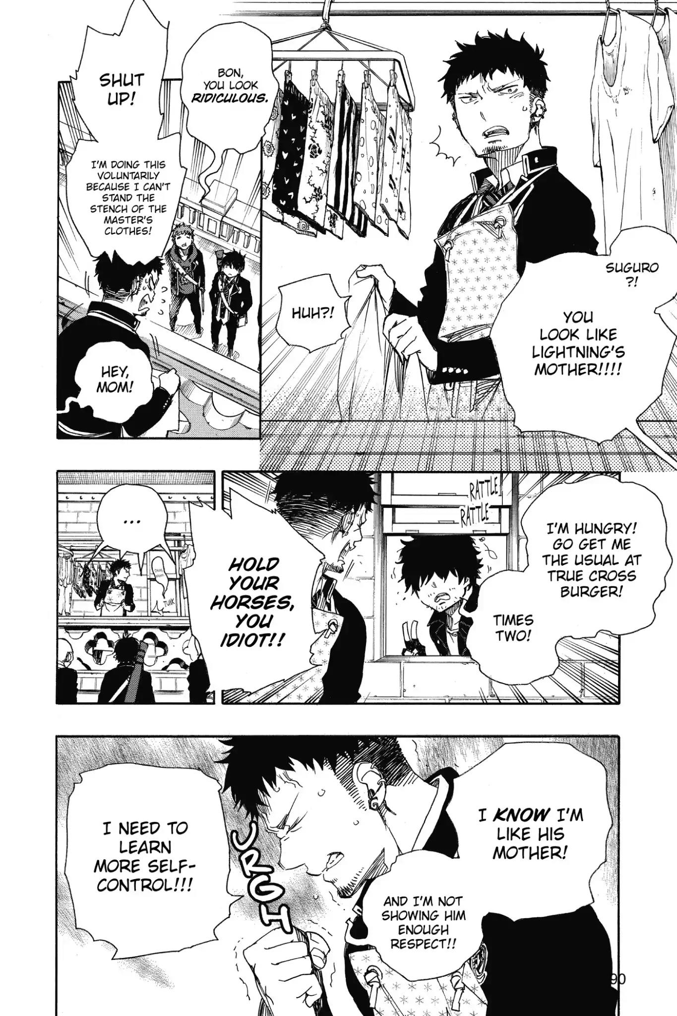 Ao no Exorcist Chapter 81 - Page 12