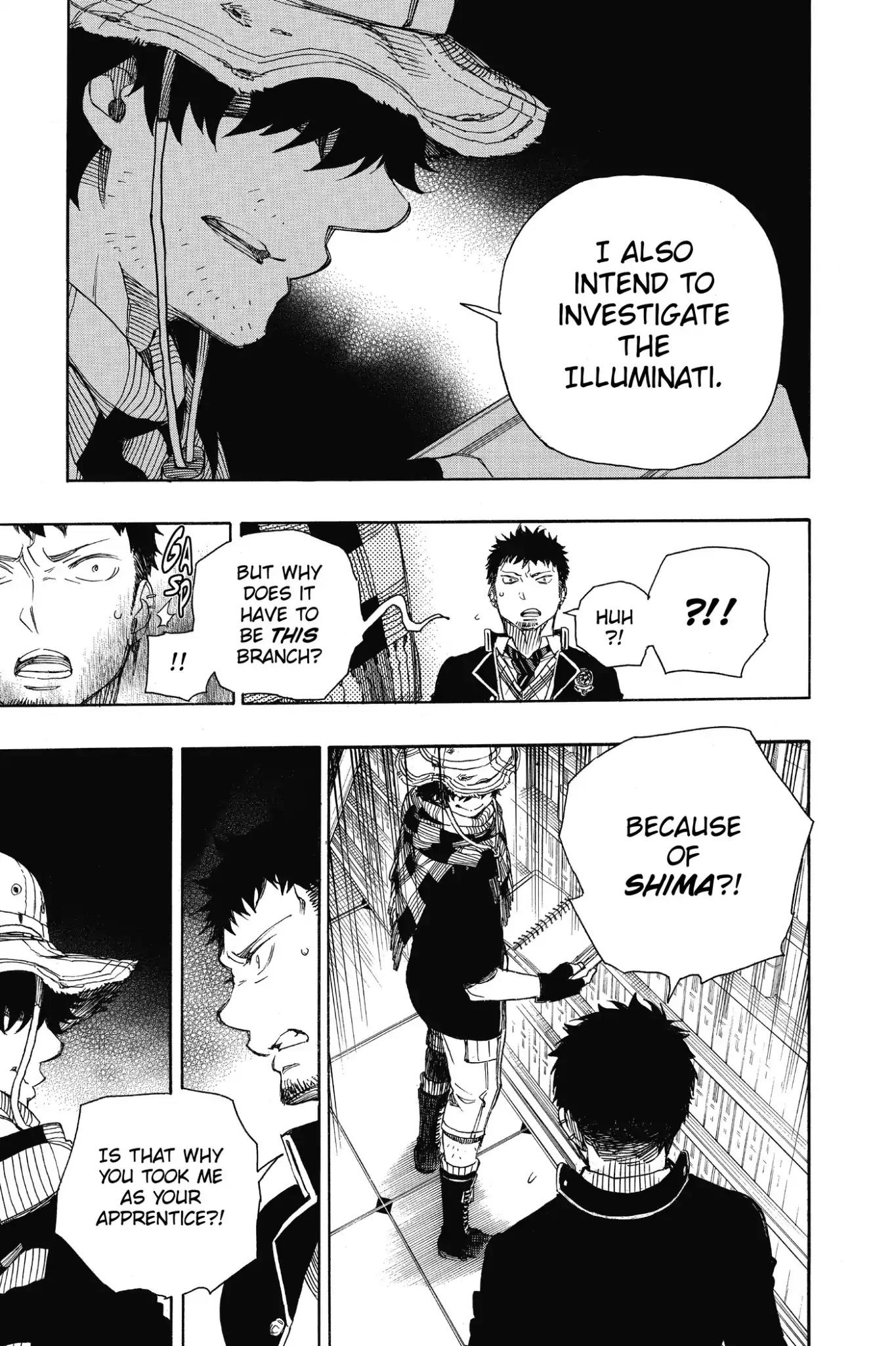 Ao no Exorcist Chapter 81 - Page 18