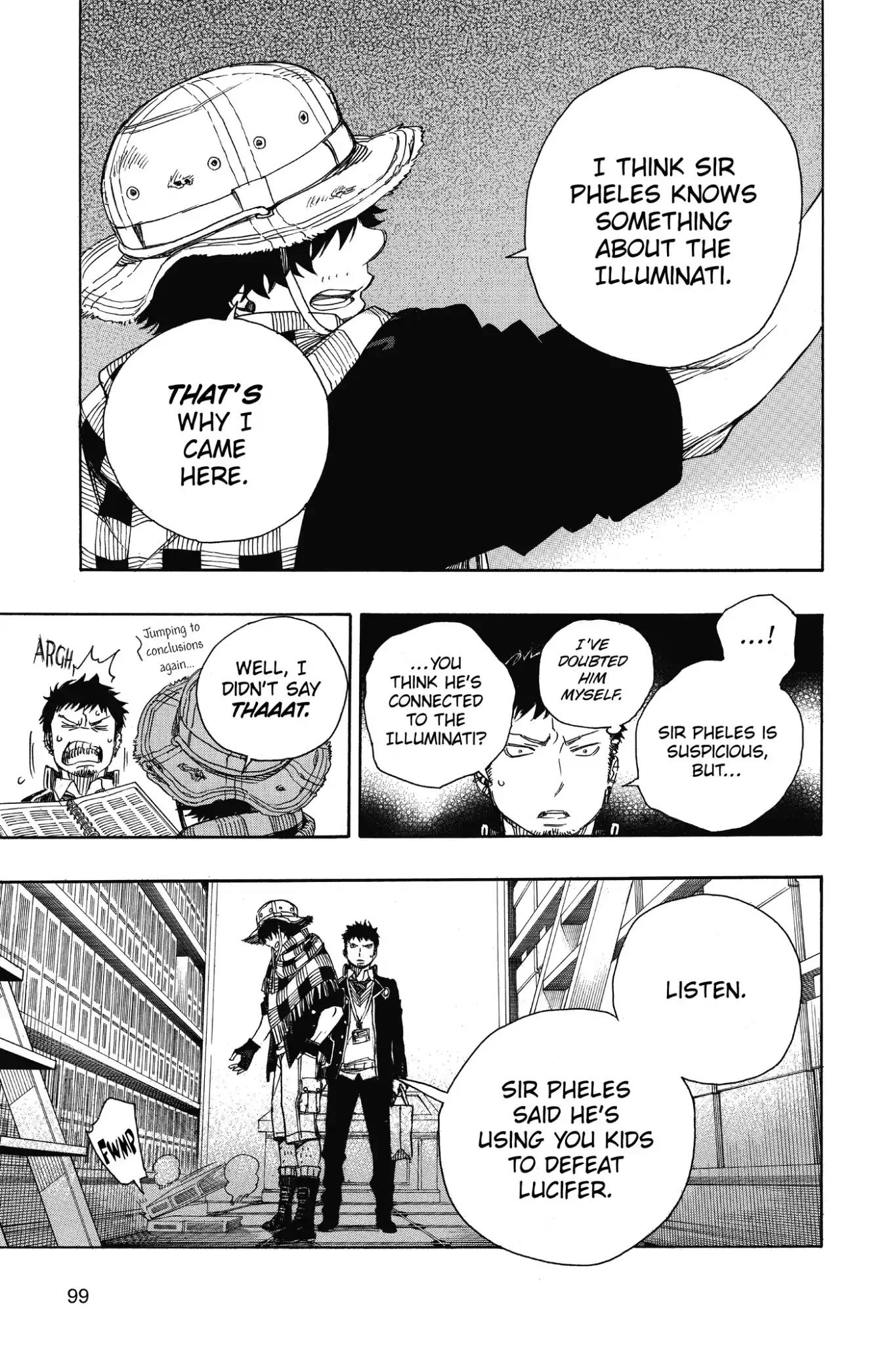 Ao no Exorcist Chapter 81 - Page 20
