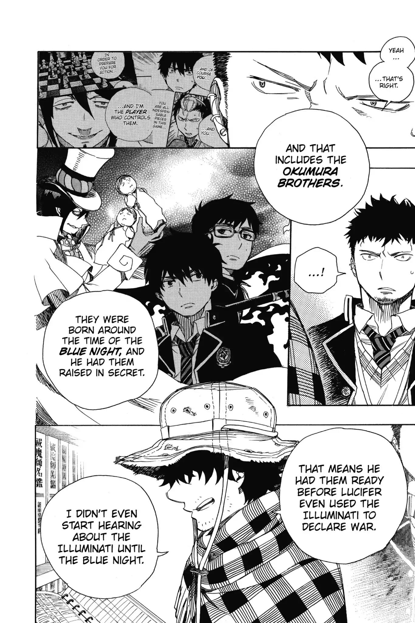Ao no Exorcist Chapter 81 - Page 21