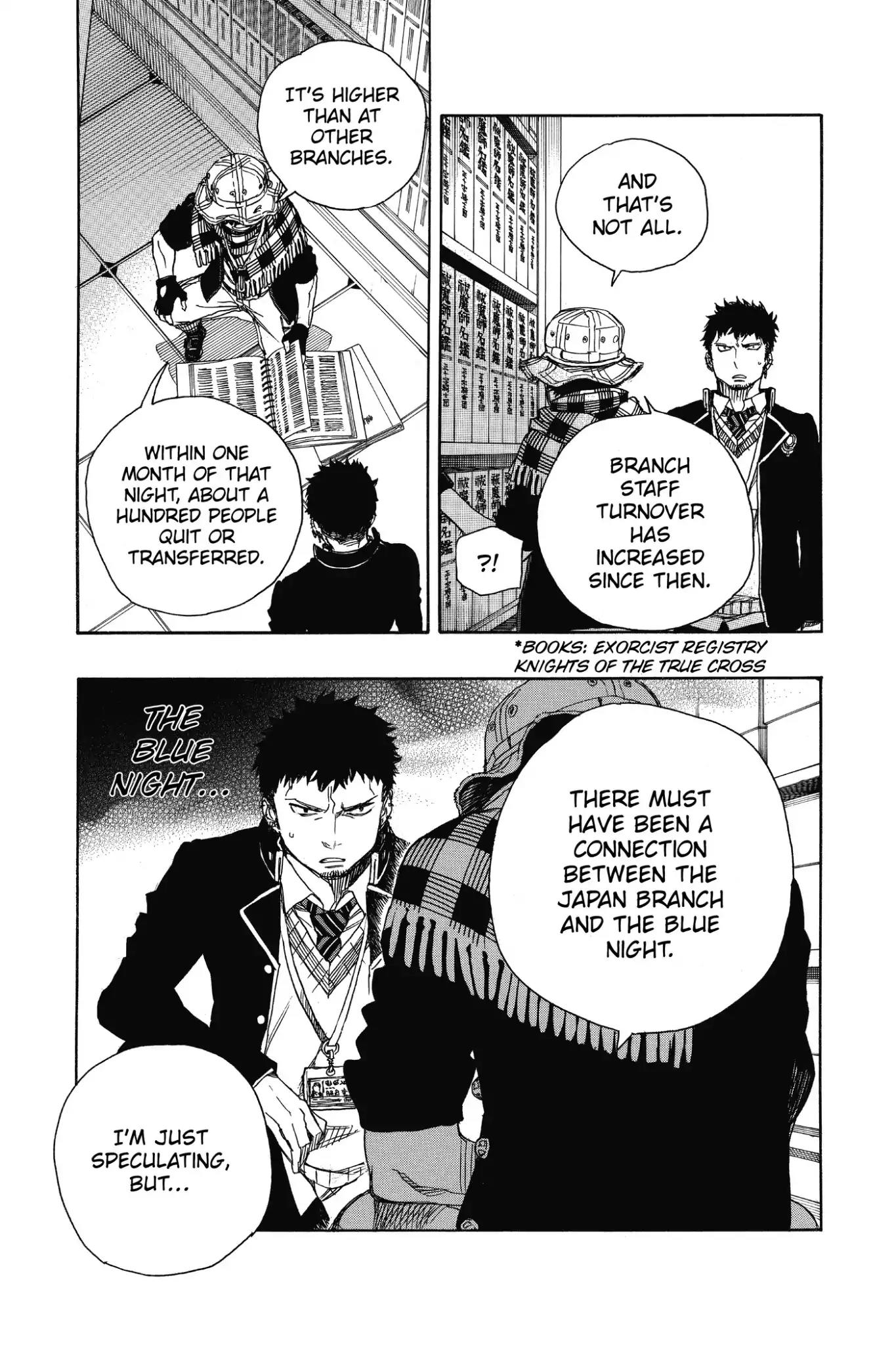 Ao no Exorcist Chapter 81 - Page 22