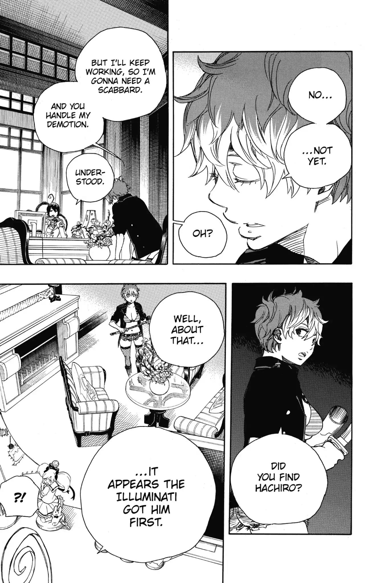 Ao no Exorcist Chapter 81 - Page 5