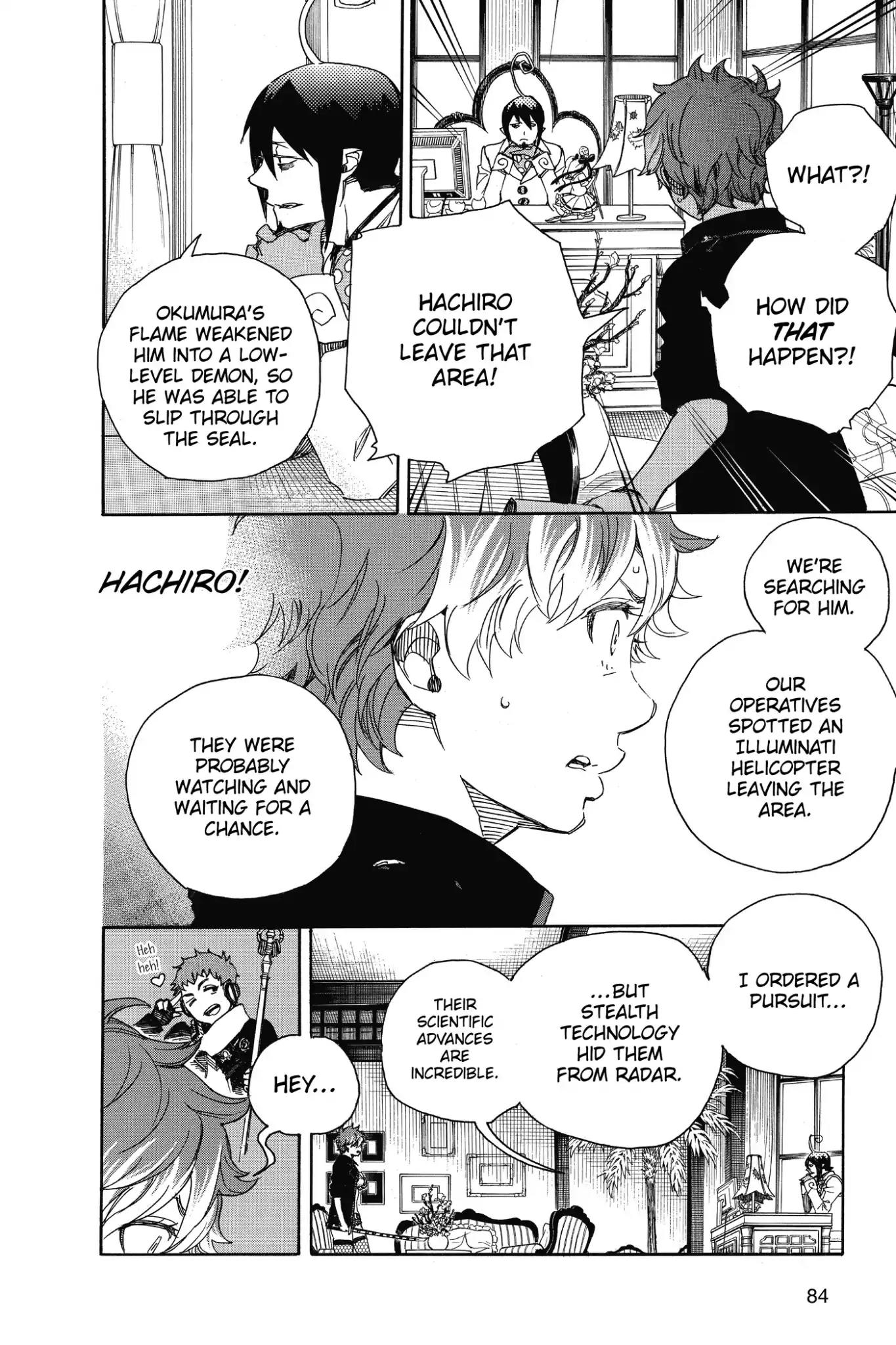 Ao no Exorcist Chapter 81 - Page 6