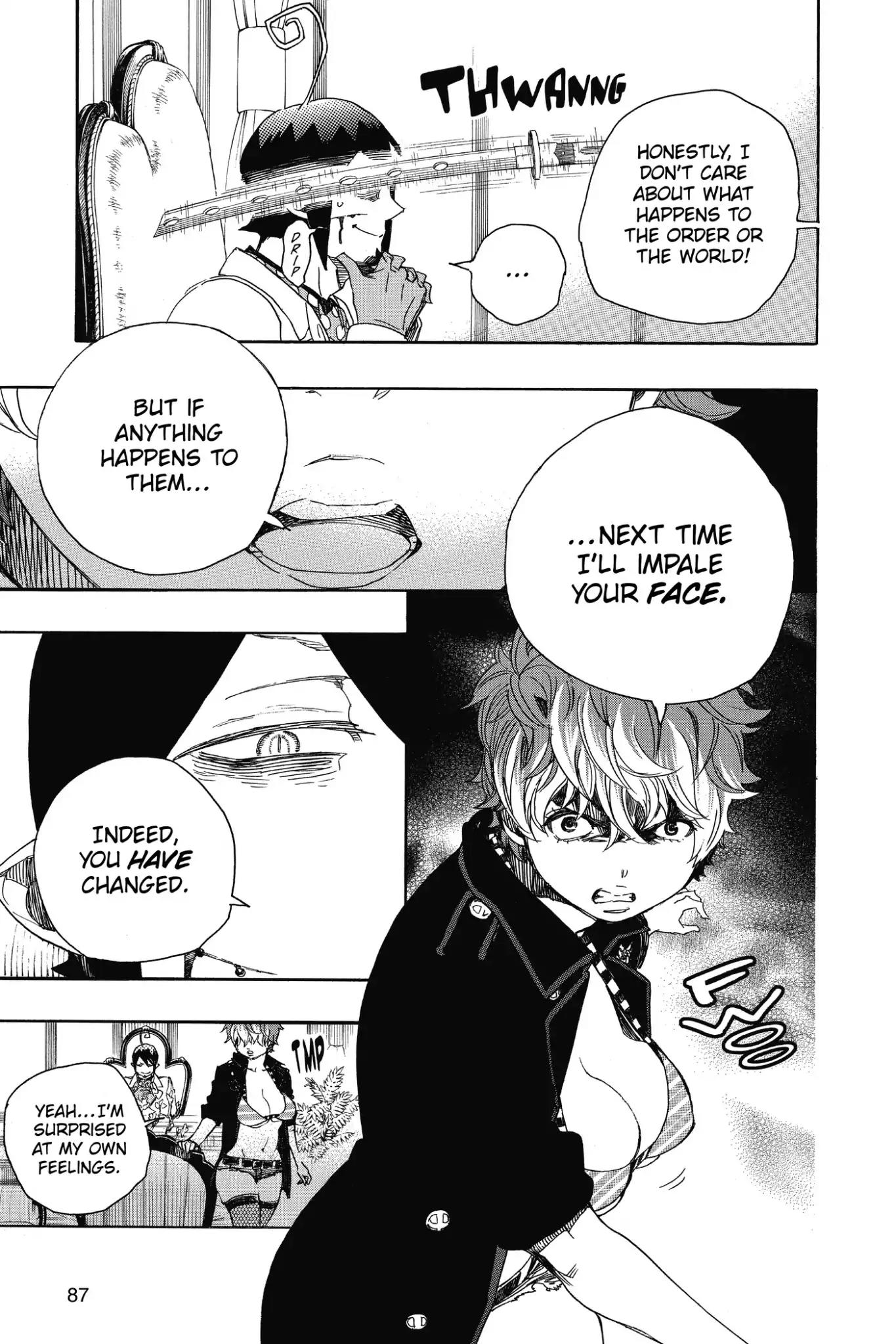 Ao no Exorcist Chapter 81 - Page 9
