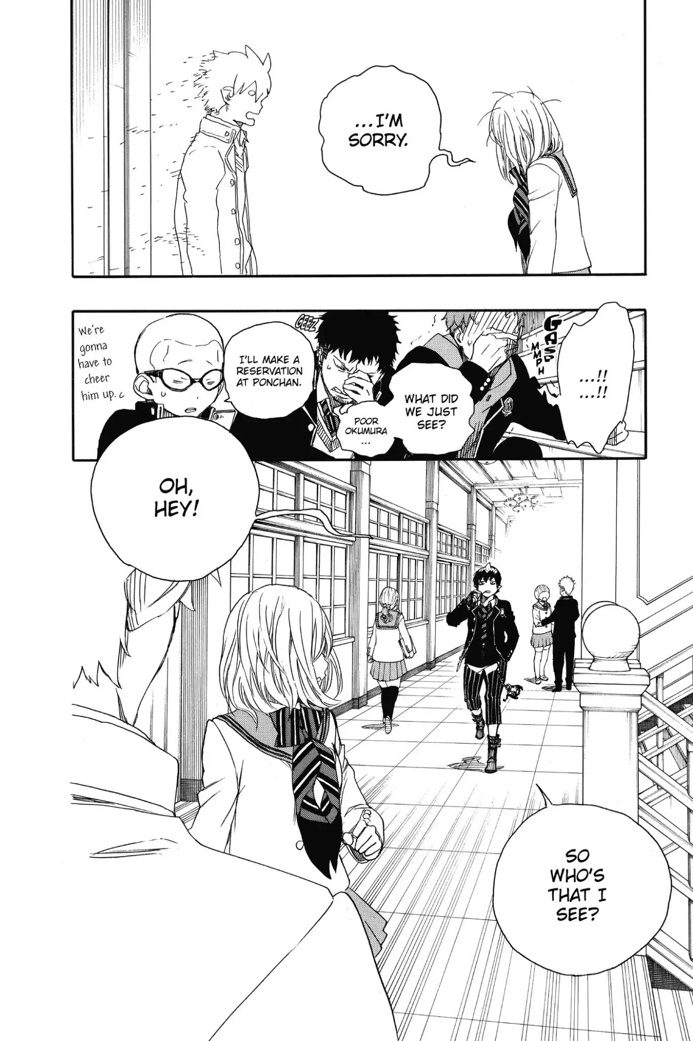 Ao no Exorcist Chapter 82 - Page 34