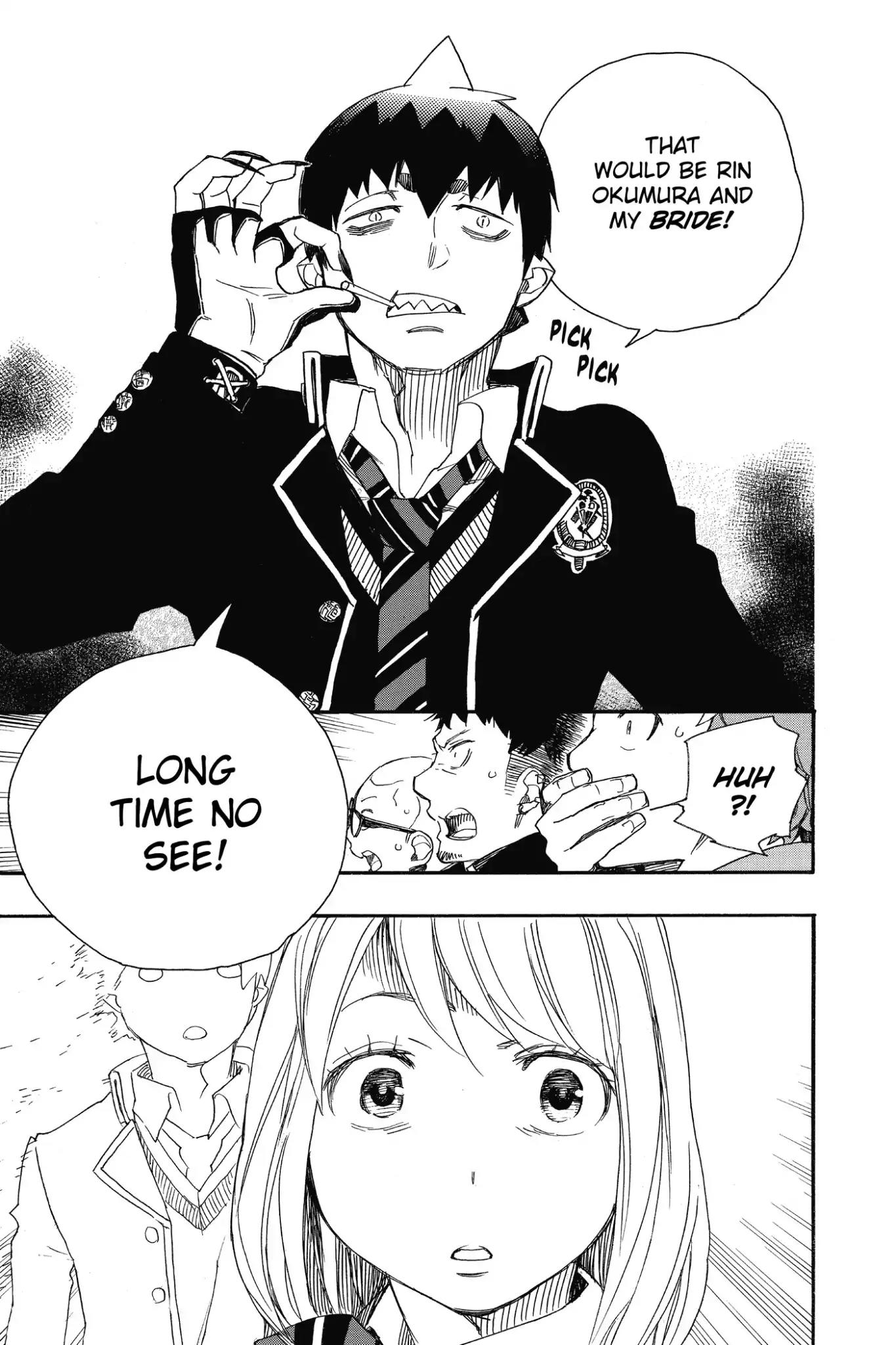 Ao no Exorcist Chapter 82 - Page 35