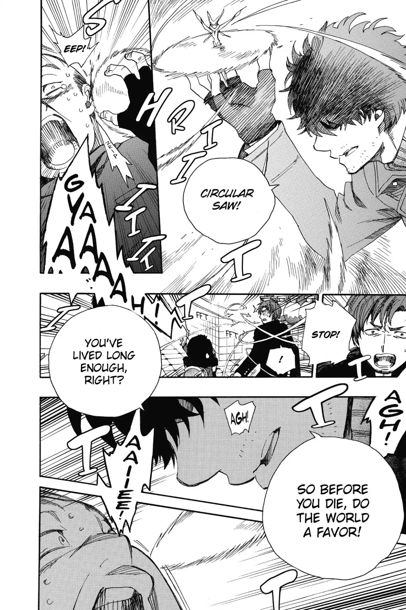 Ao no Exorcist Chapter 83 - Page 28