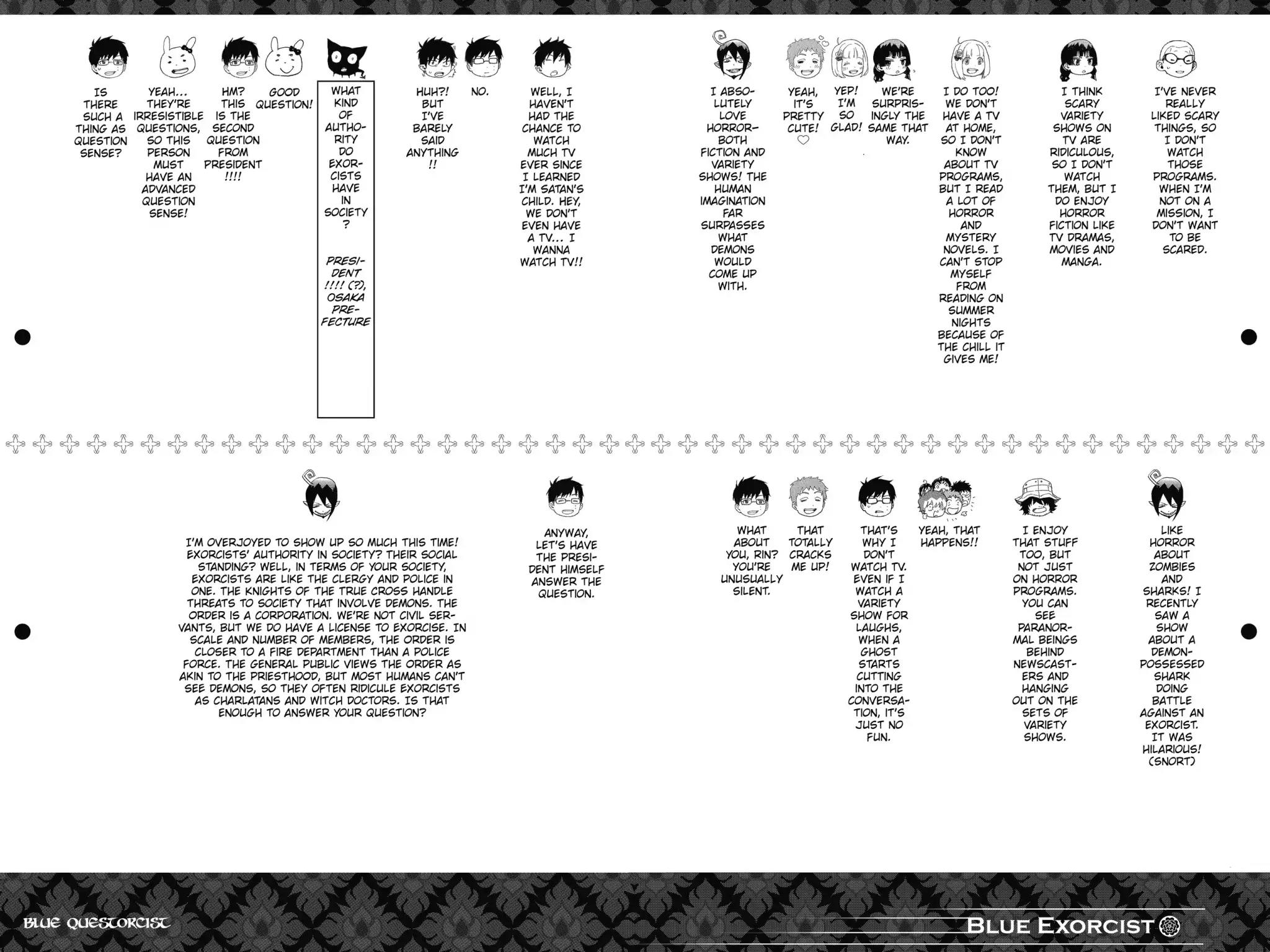 Ao no Exorcist Chapter 83 - Page 40