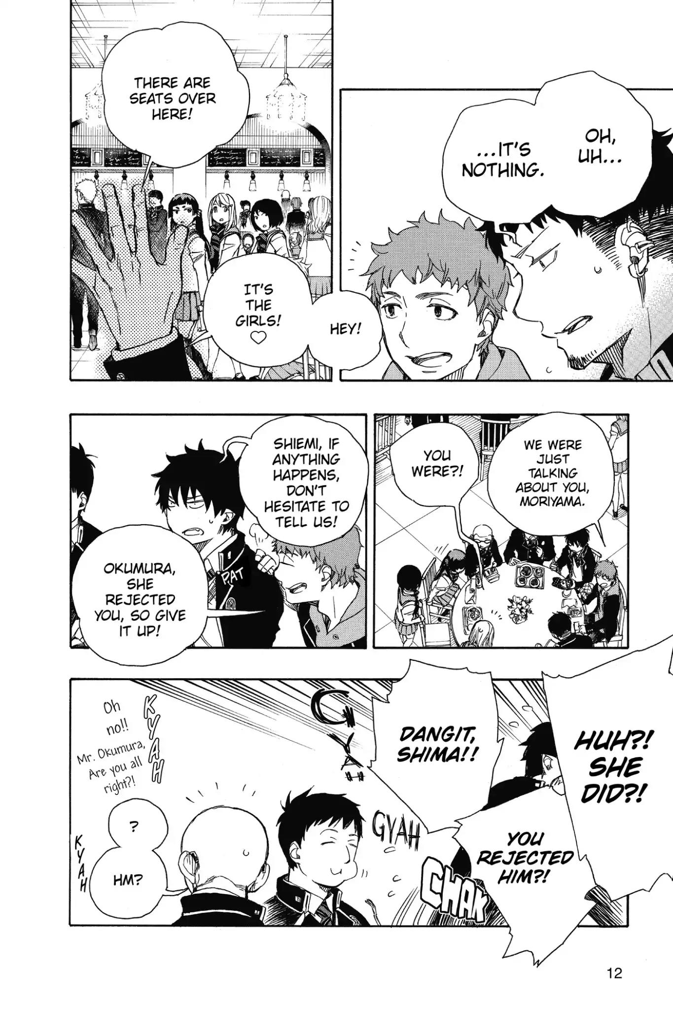 Ao no Exorcist Chapter 84 - Page 12