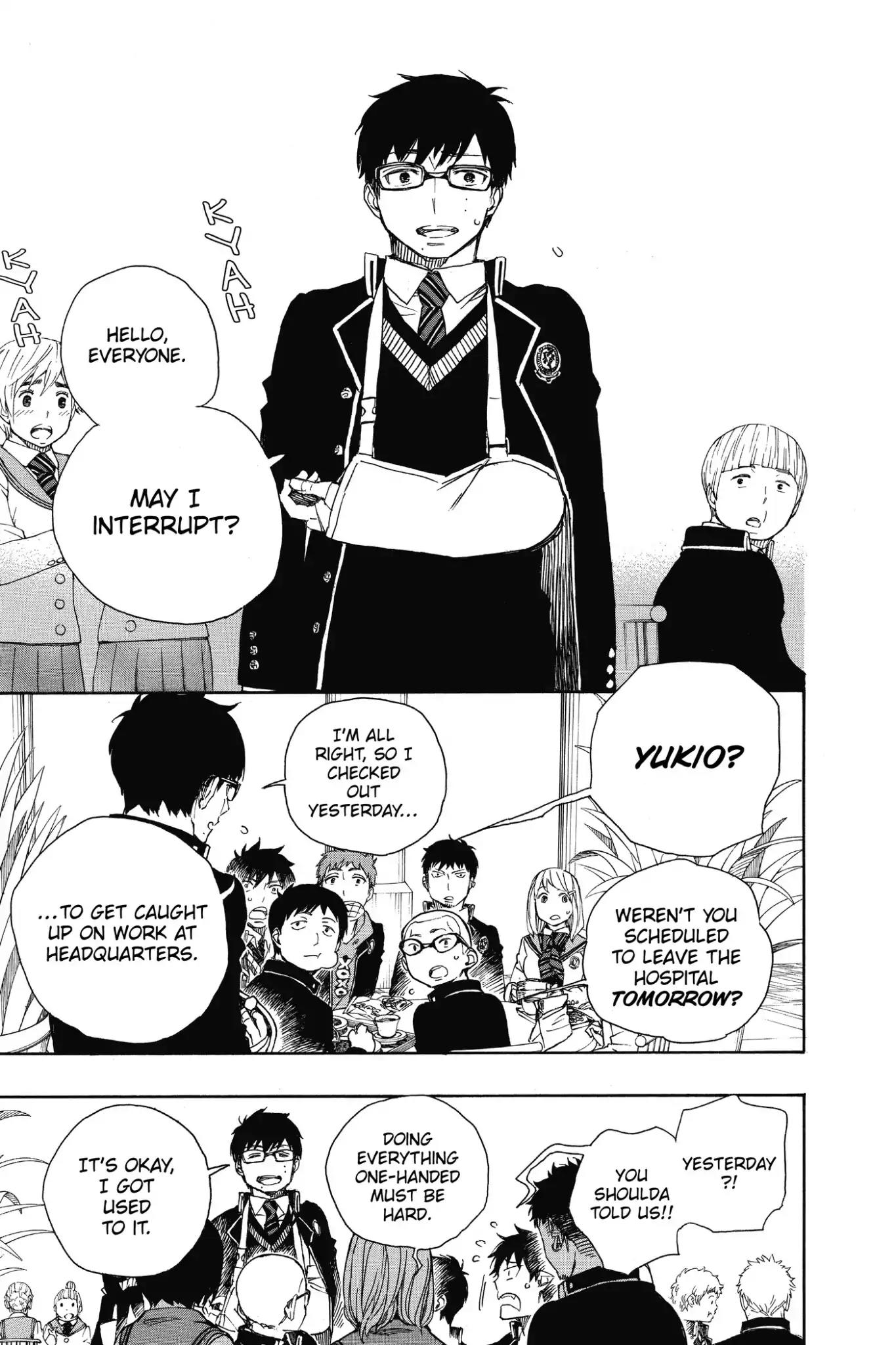 Ao no Exorcist Chapter 84 - Page 13