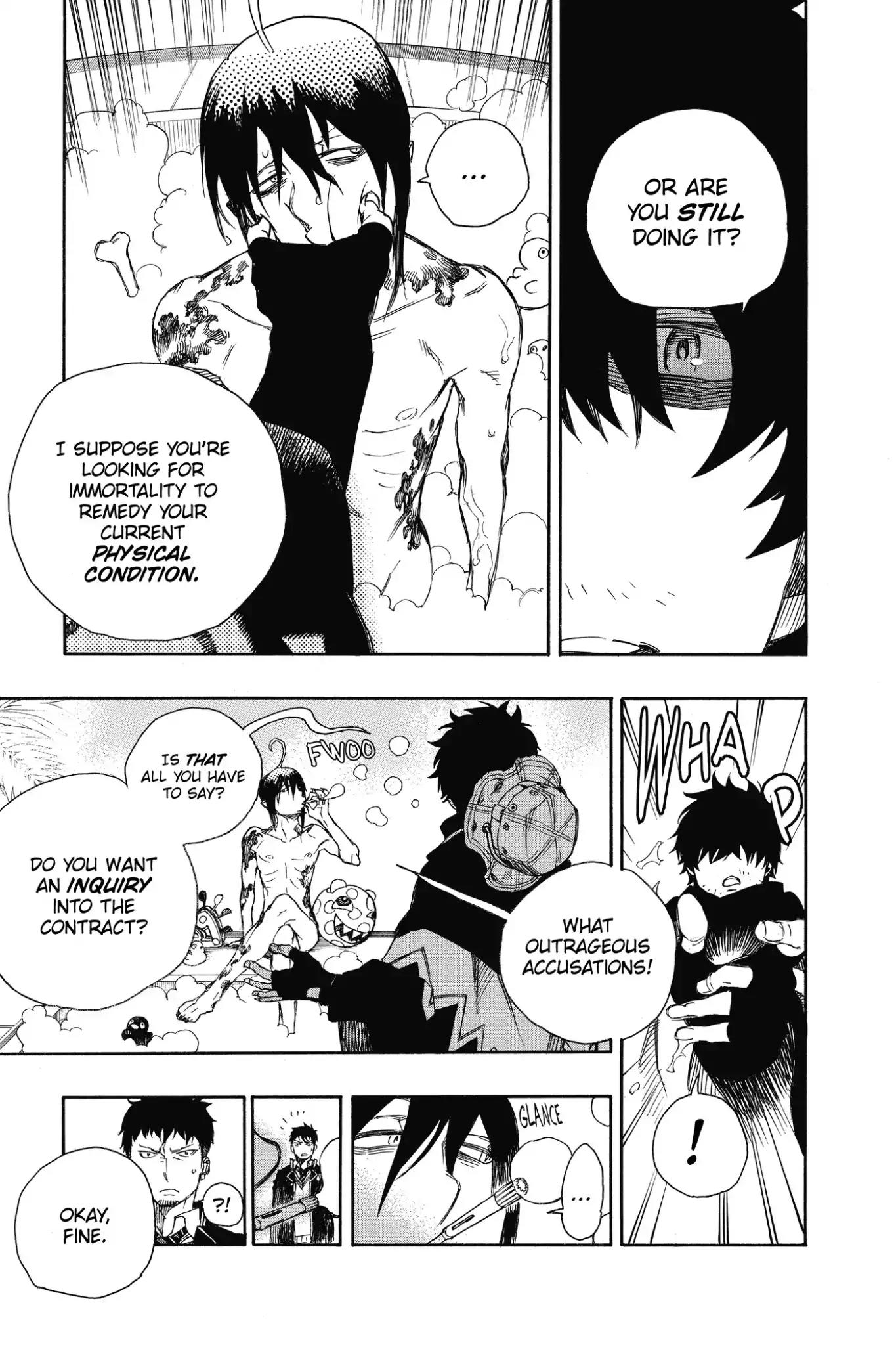 Ao no Exorcist Chapter 84 - Page 19
