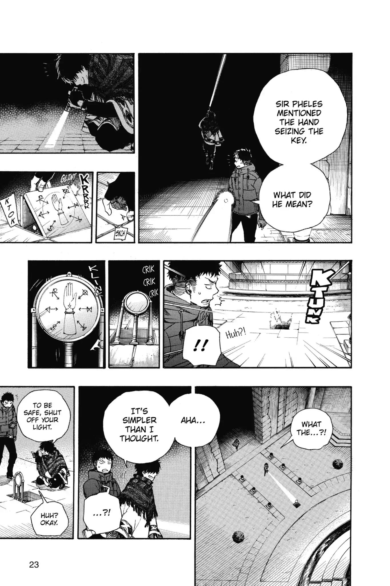 Ao no Exorcist Chapter 84 - Page 23