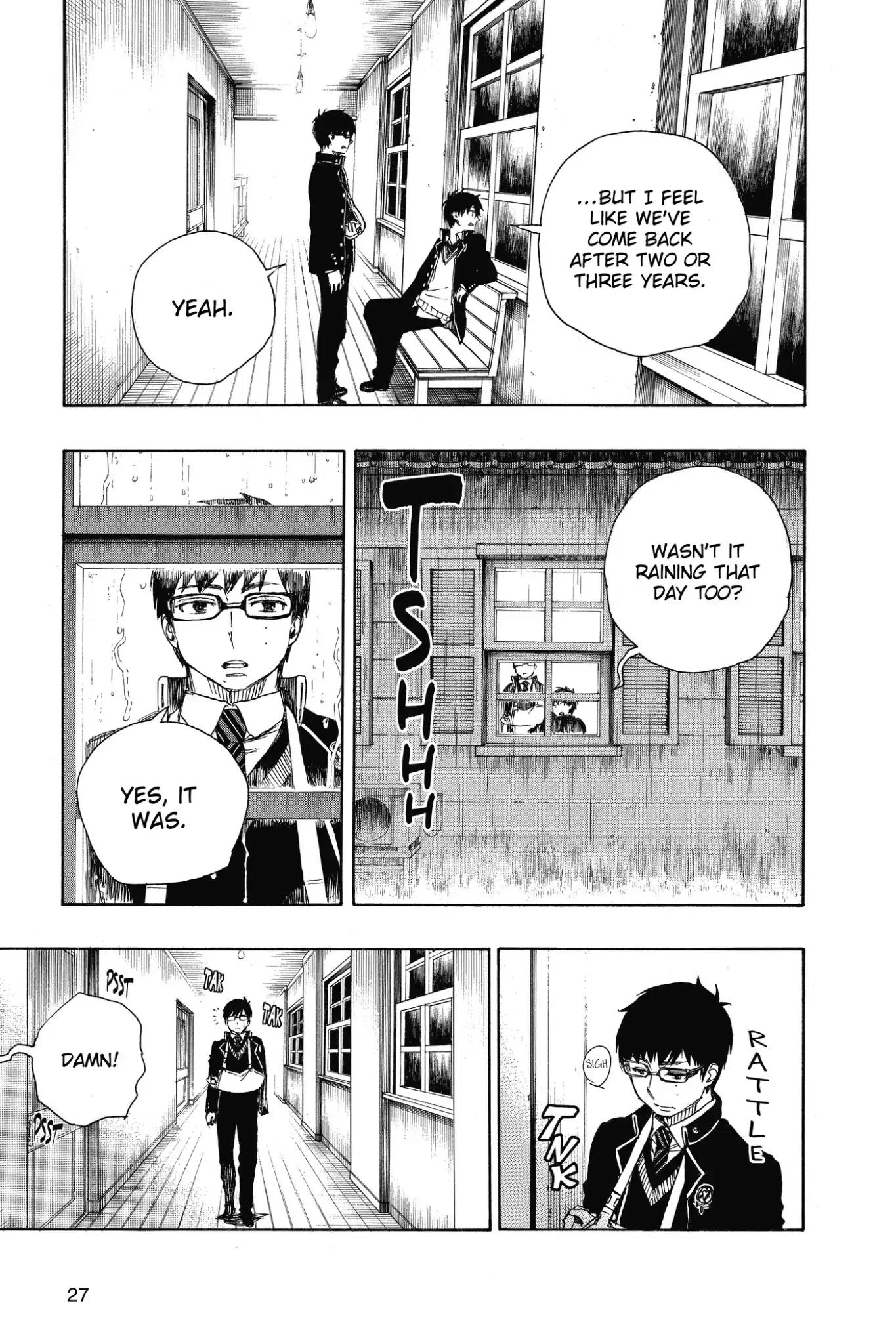 Ao no Exorcist Chapter 84 - Page 27