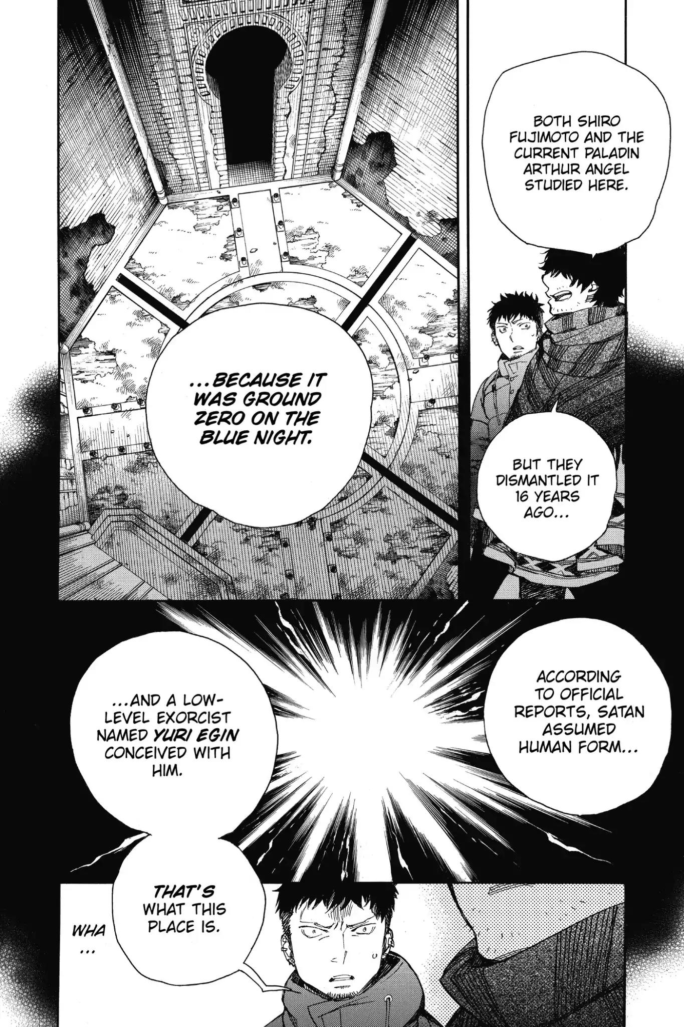 Ao no Exorcist Chapter 84 - Page 34