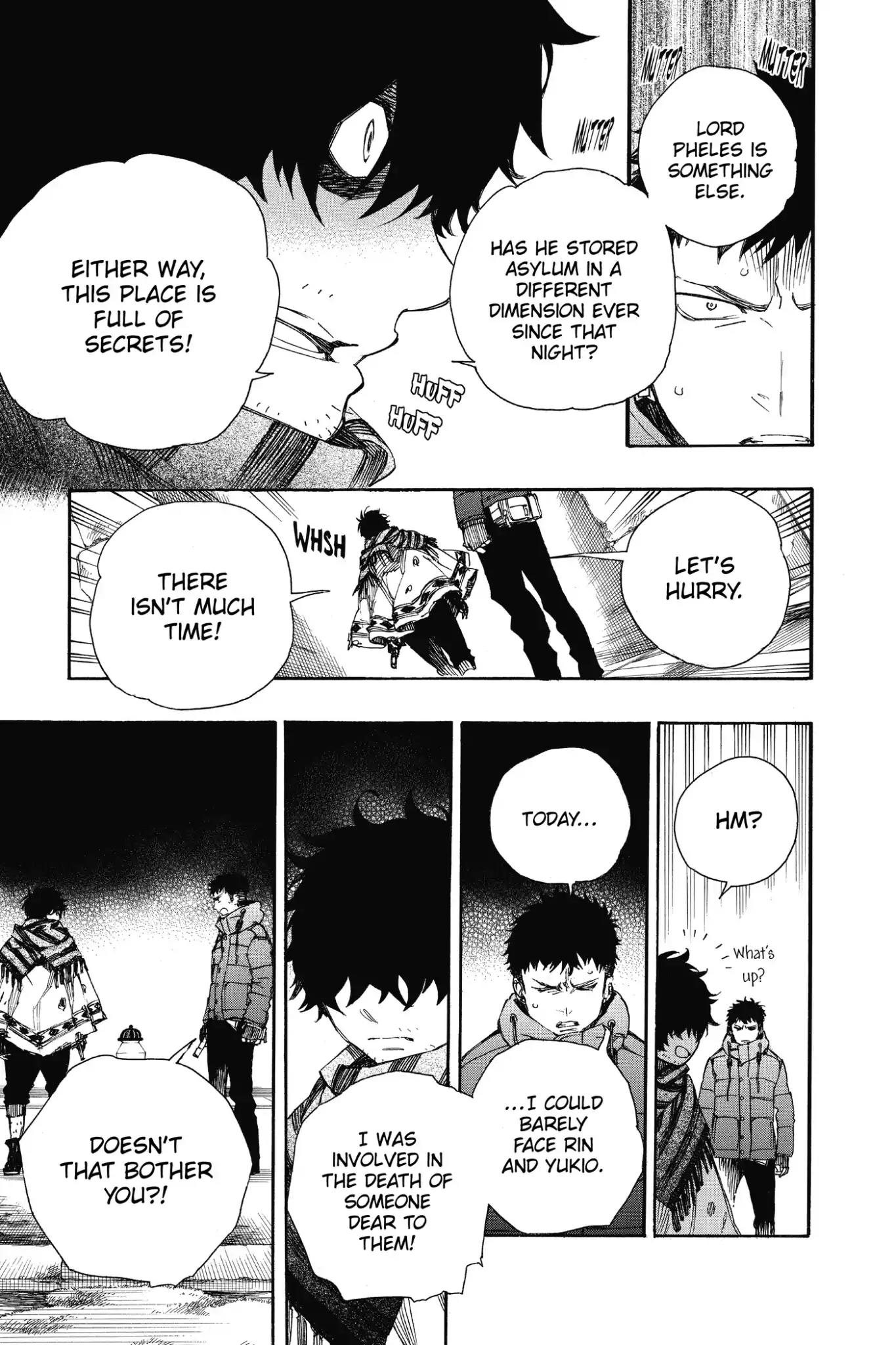 Ao no Exorcist Chapter 84 - Page 35