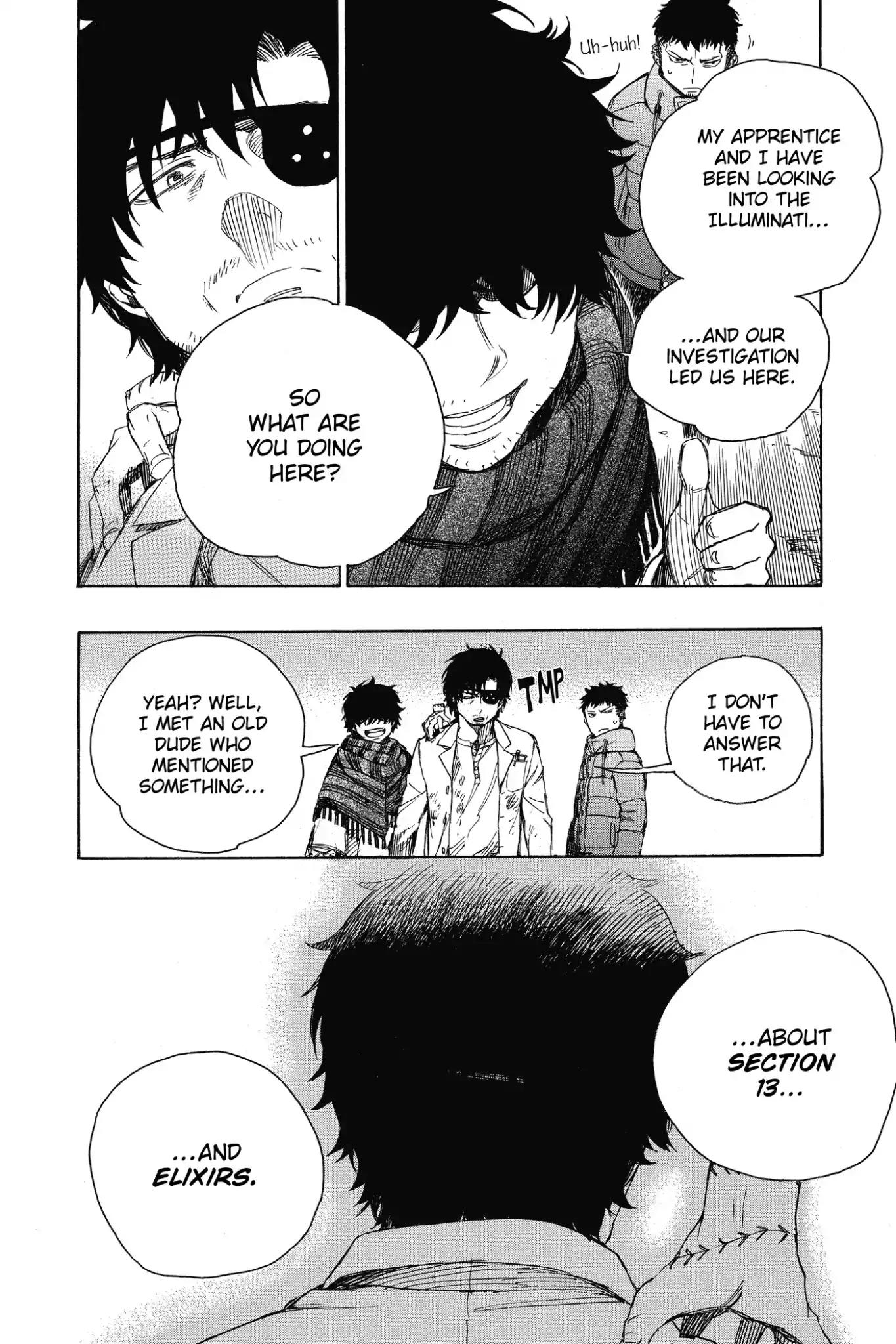 Ao no Exorcist Chapter 85 - Page 4