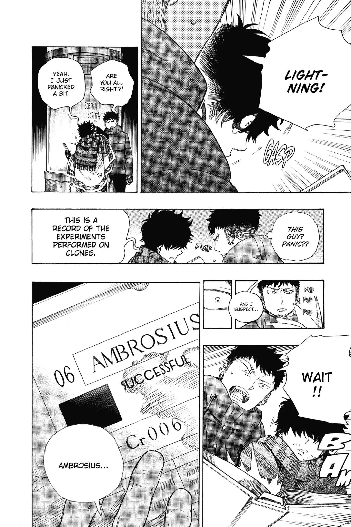 Ao no Exorcist Chapter 86 - Page 5