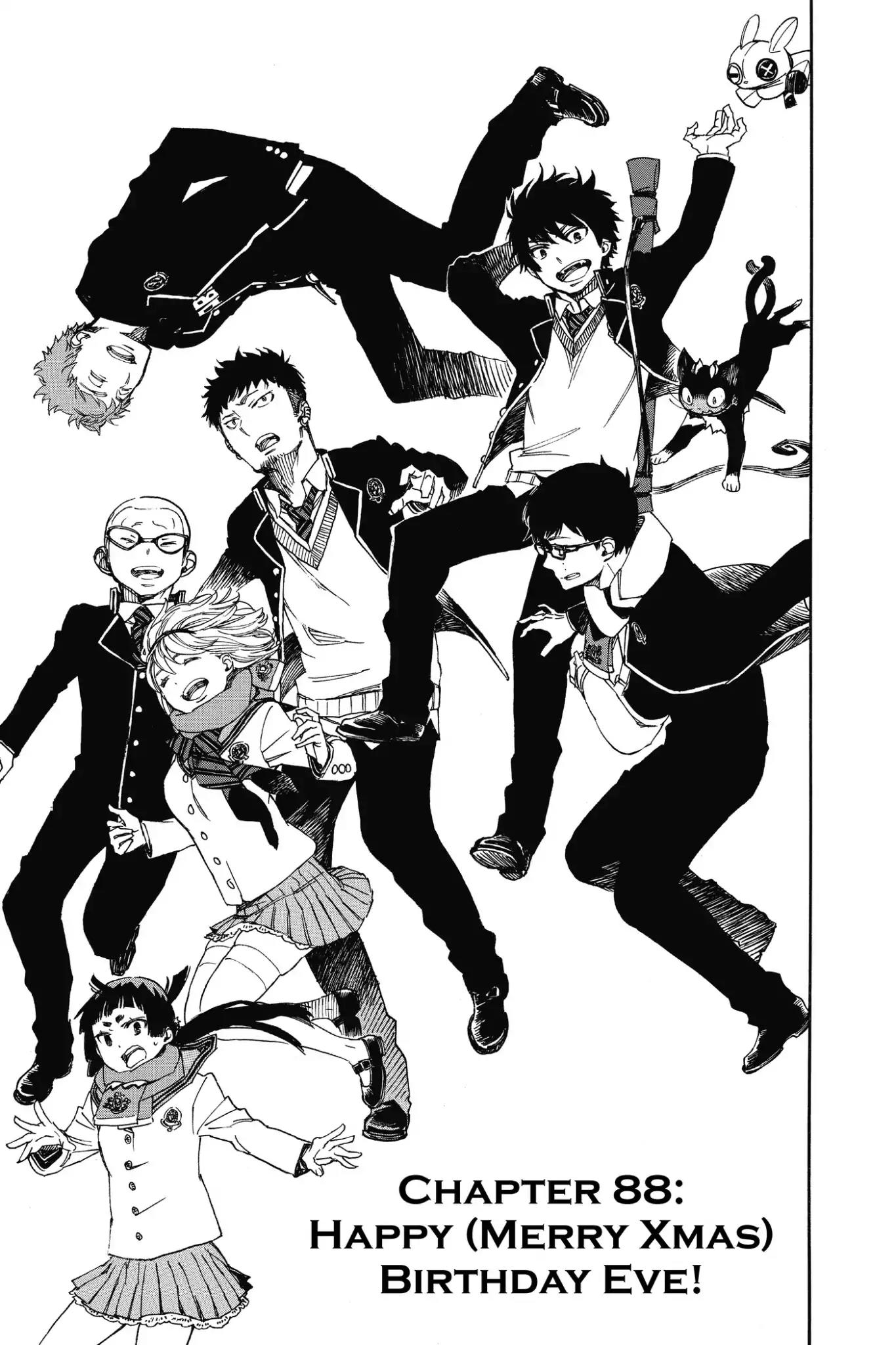 Ao no Exorcist Chapter 88 - Page 1