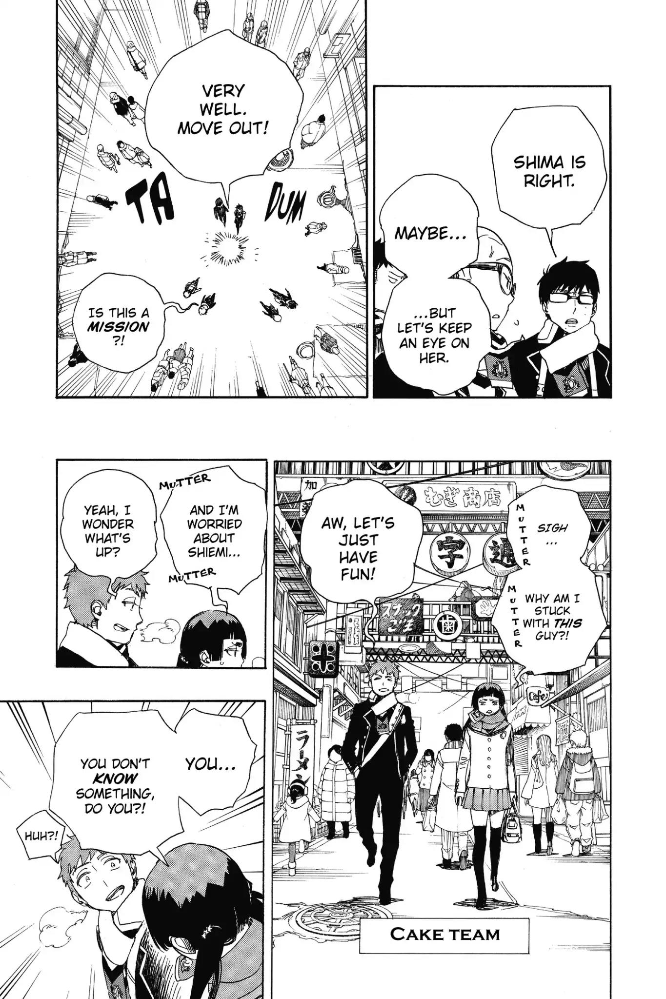 Ao no Exorcist Chapter 88 - Page 11
