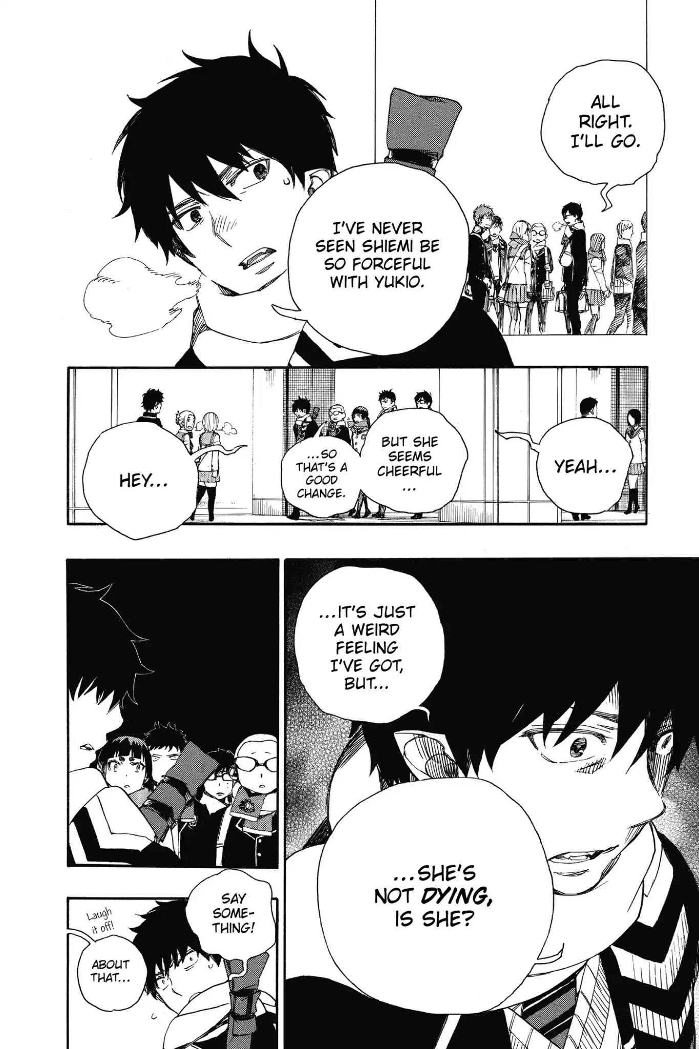 Ao no Exorcist Chapter 88 - Page 4
