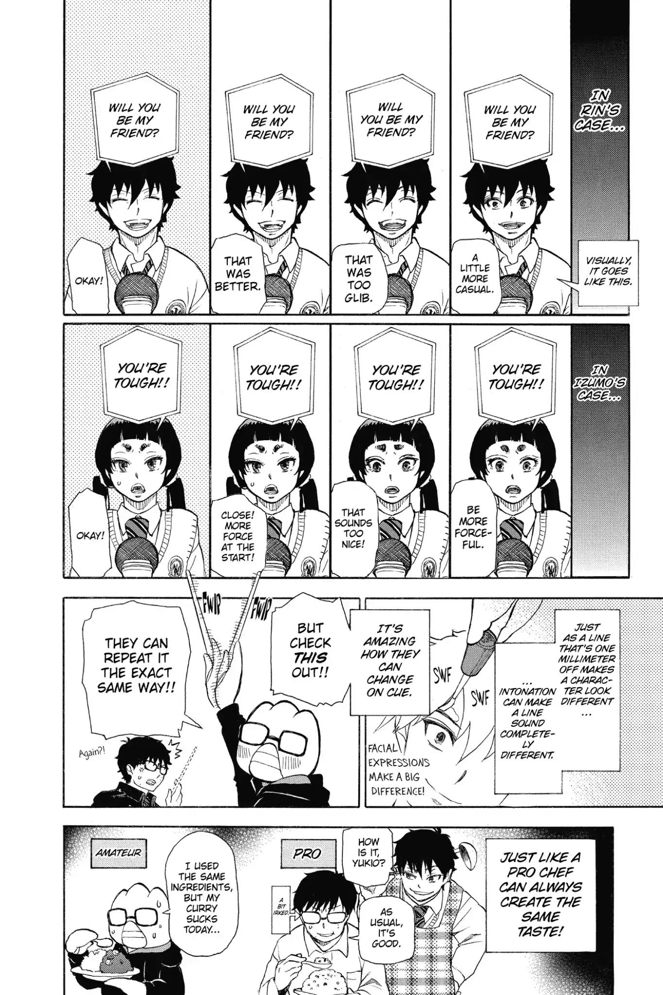 Ao no Exorcist Chapter 88 - Page 54