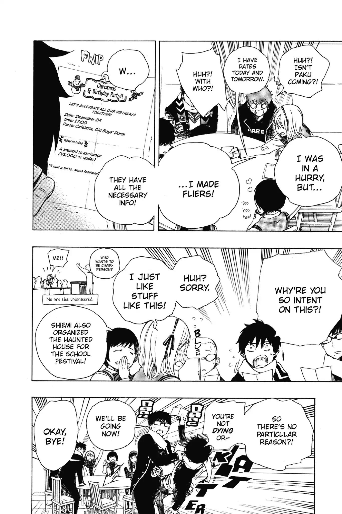 Ao no Exorcist Chapter 88 - Page 8