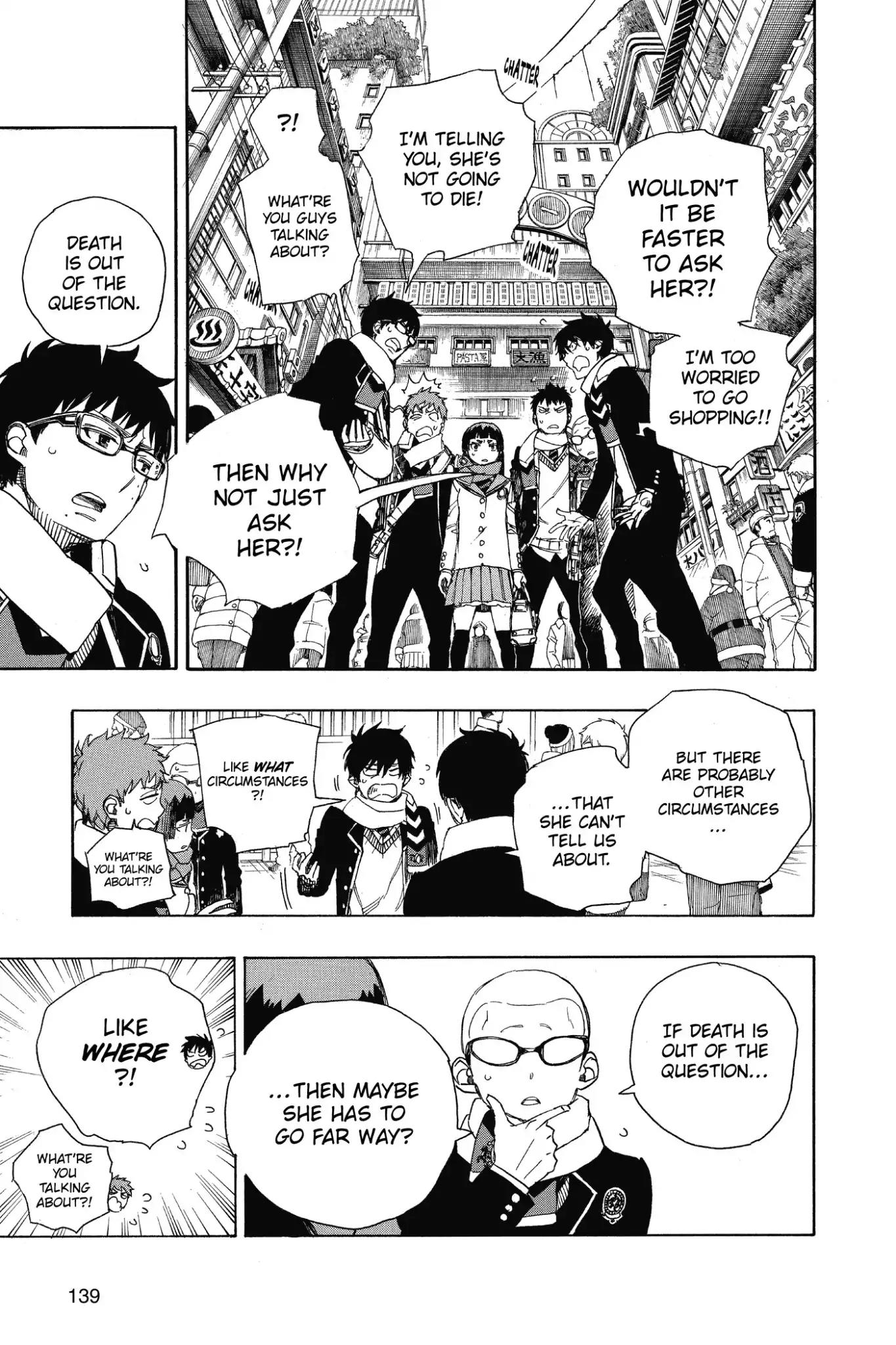 Ao no Exorcist Chapter 88 - Page 9