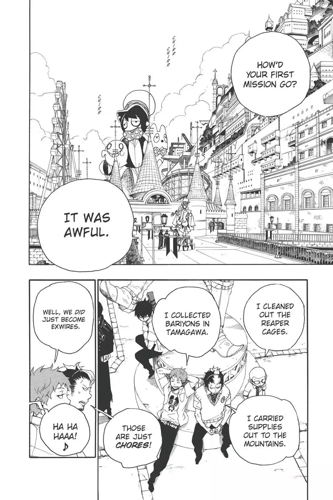 Ao no Exorcist Chapter 9 - Page 2