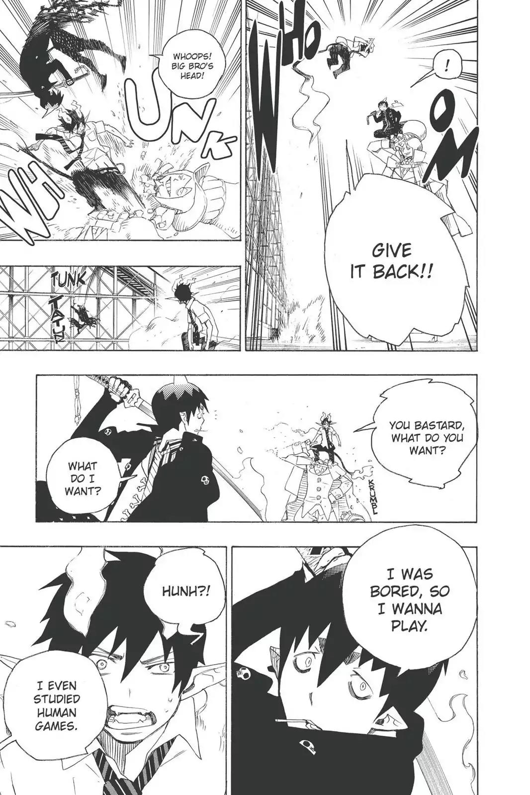Ao no Exorcist Chapter 9 - Page 19