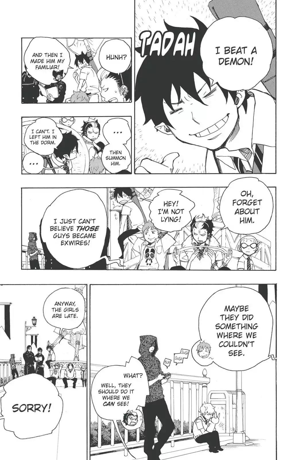 Ao no Exorcist Chapter 9 - Page 3