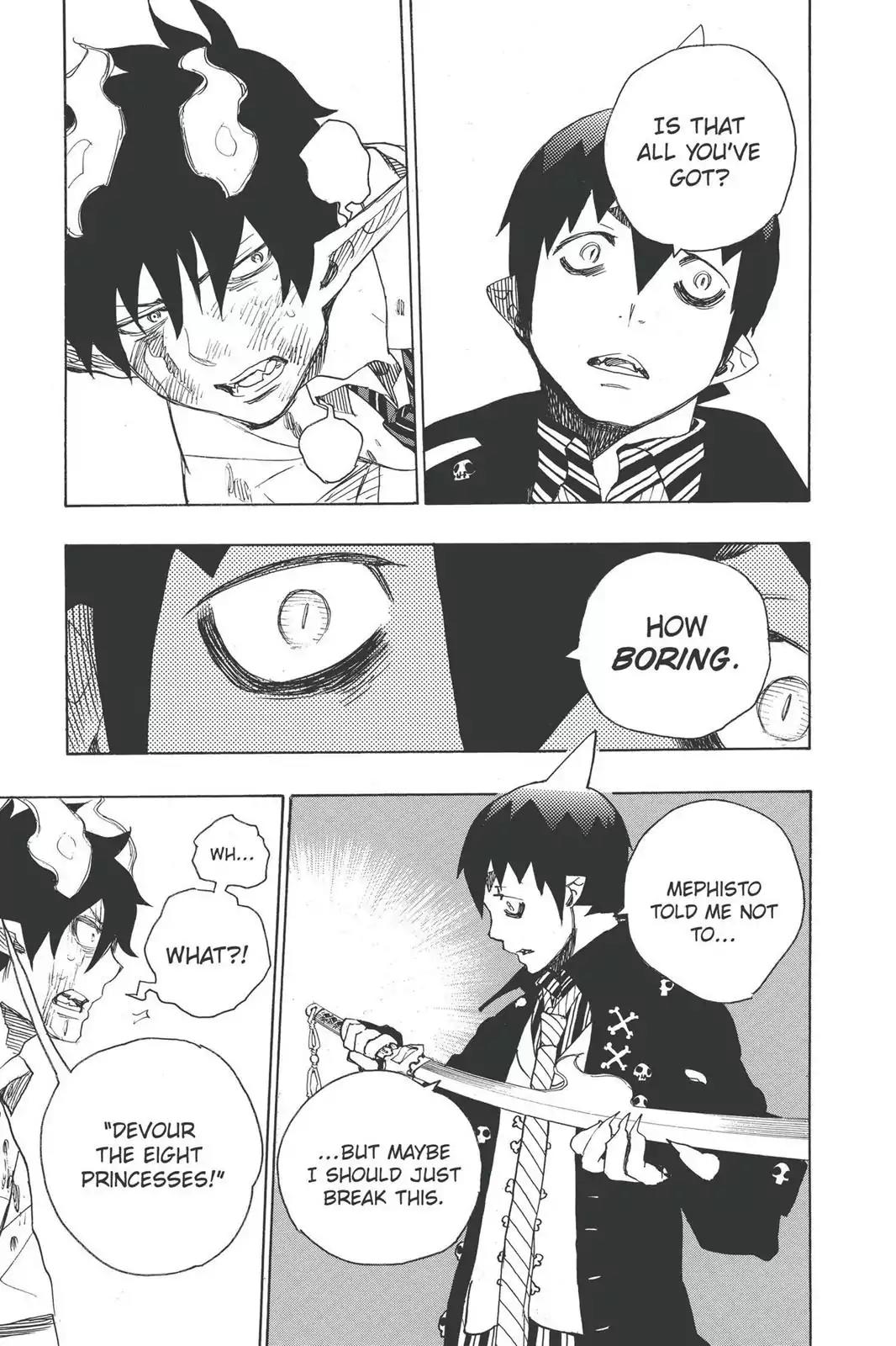 Ao no Exorcist Chapter 9 - Page 35