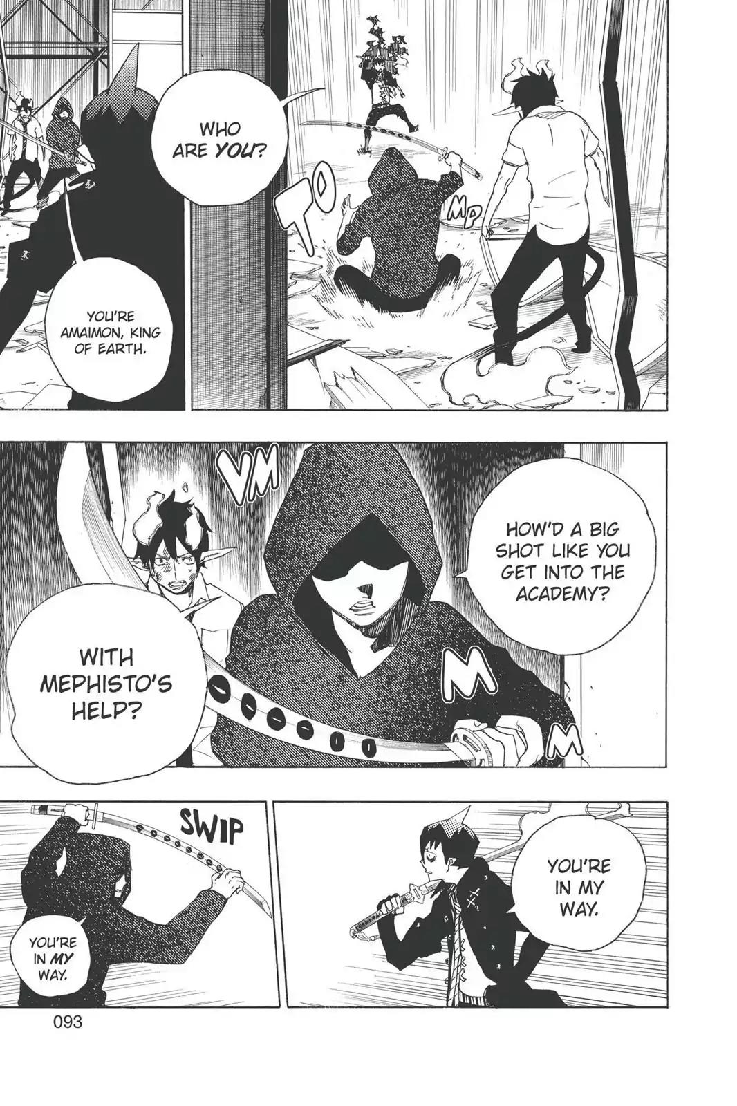 Ao no Exorcist Chapter 9 - Page 37