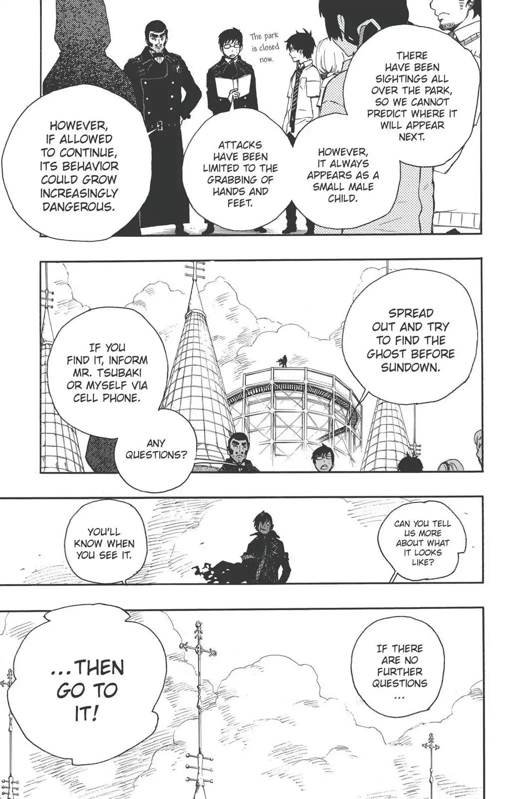 Ao no Exorcist Chapter 9 - Page 7