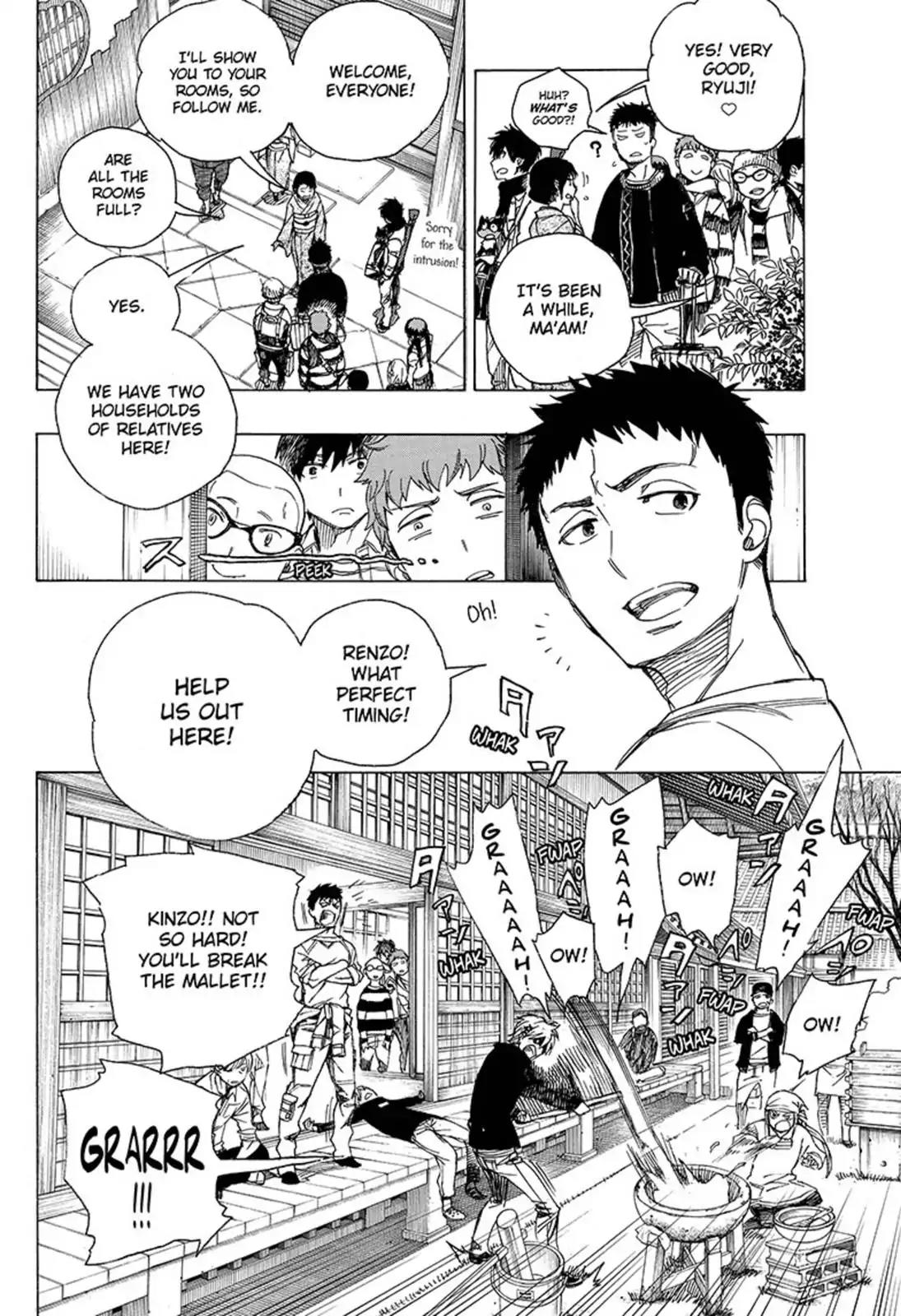 Ao no Exorcist Chapter 90 - Page 4