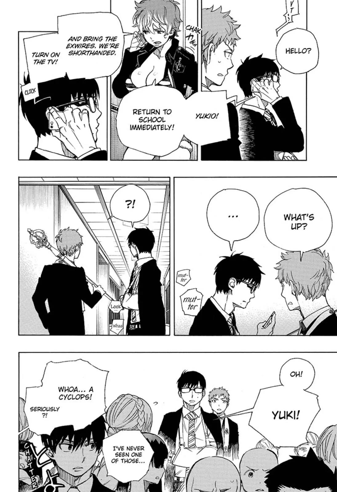 Ao no Exorcist Chapter 91 - Page 34
